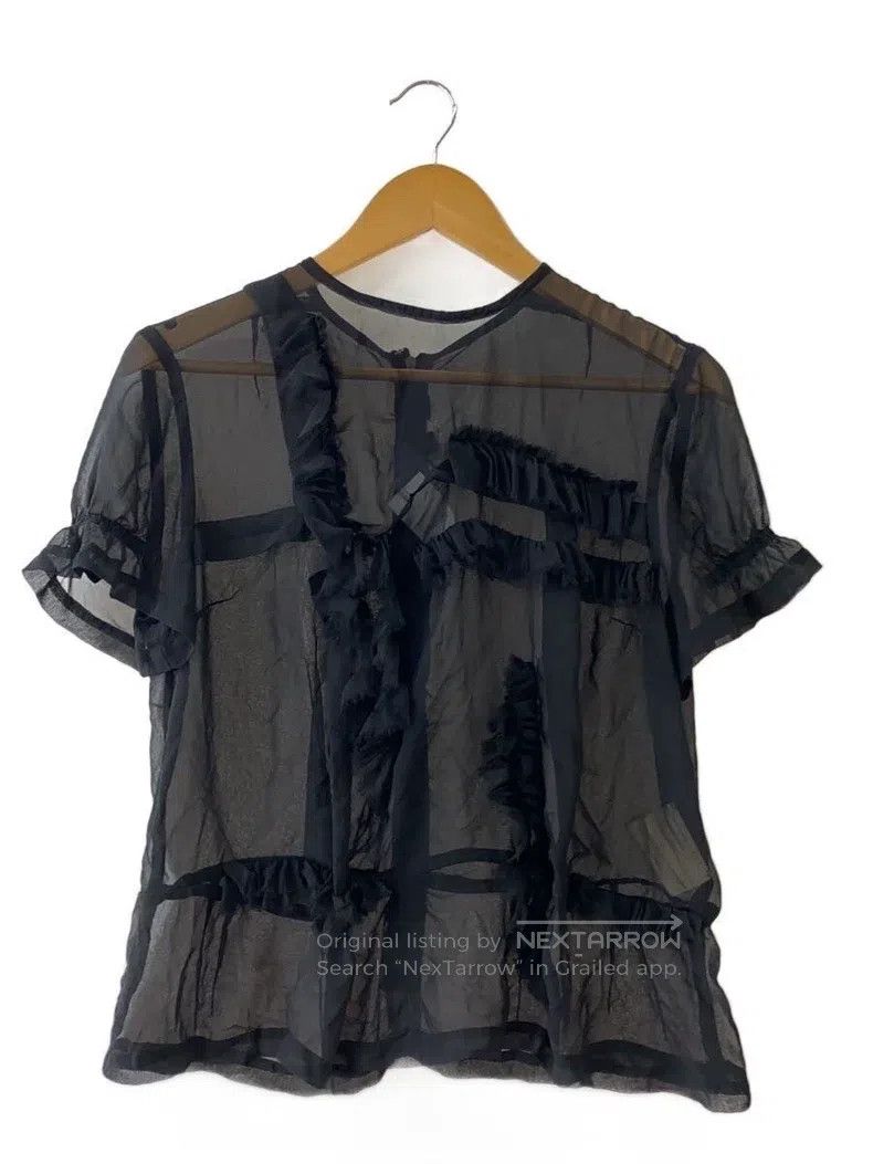 Comme des Garcons Comme Des Garcons Black Lace Top Size L / US 10 / IT 46 - 1 Thumbnail