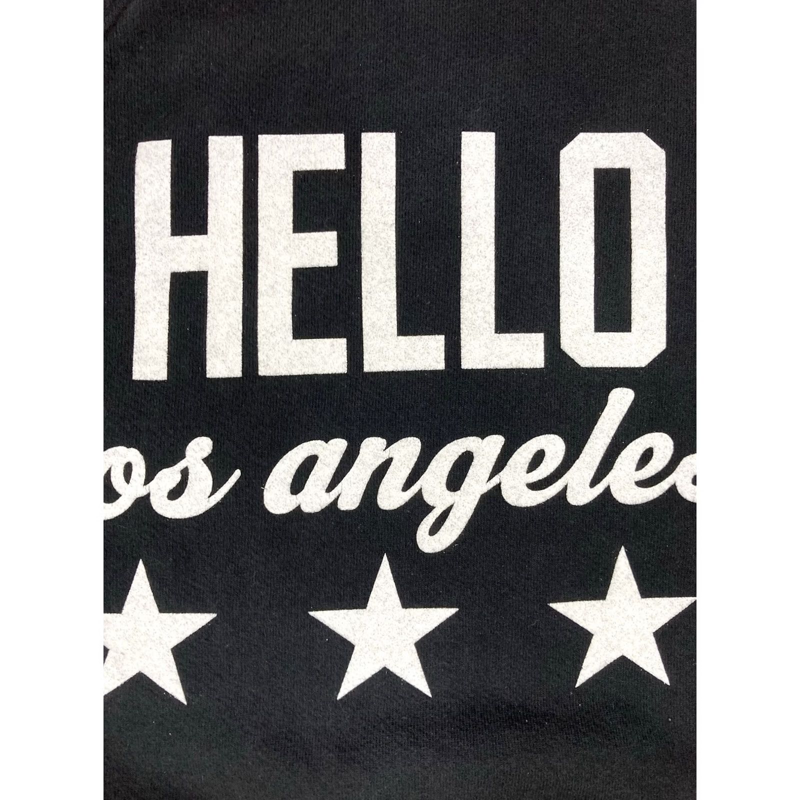 Vintage Chaser Hello Los Angeles Crewneck Sweatshirt Women Small Black Size S / US 4 / IT 40 - 2 Thumbnail