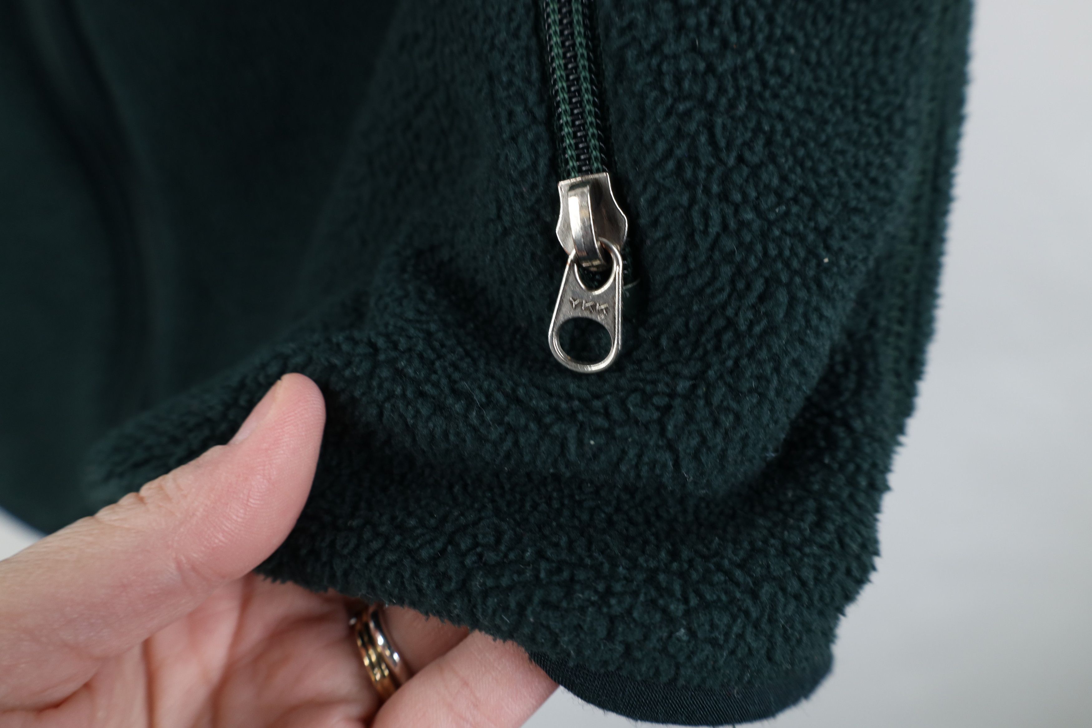 Patagonia Vintage 90s Patagonia Full Zip Fleece Vest Jacket Green USA Size US L / EU 52-54 / 3 - 5 Thumbnail