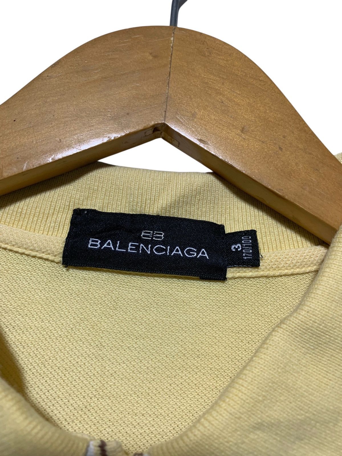 Balenciaga 90s Balenciaga taped collar polo shirt Size US M / EU 48-50 / 2 - 6 Thumbnail