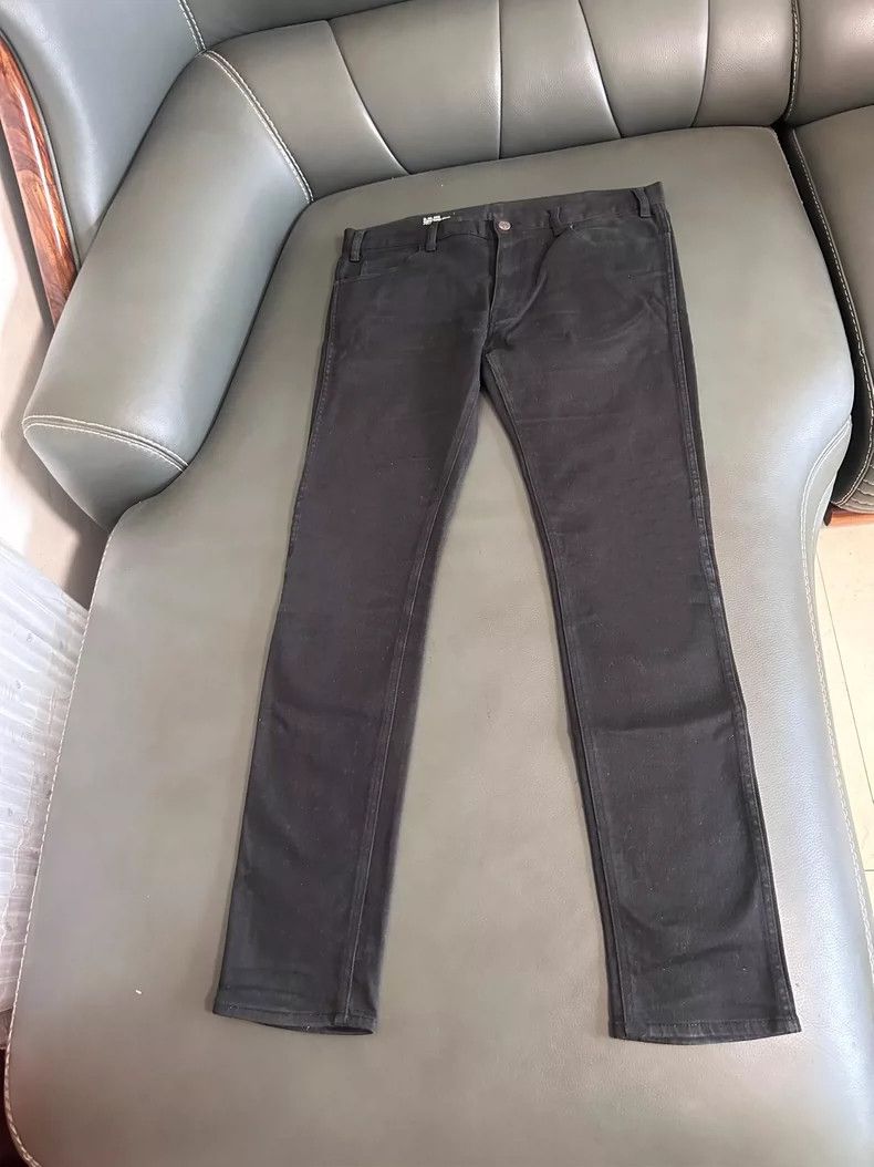 Celine Celine Black Slim Fit Denim Pants- DMC Size US 33 - 1 Thumbnail