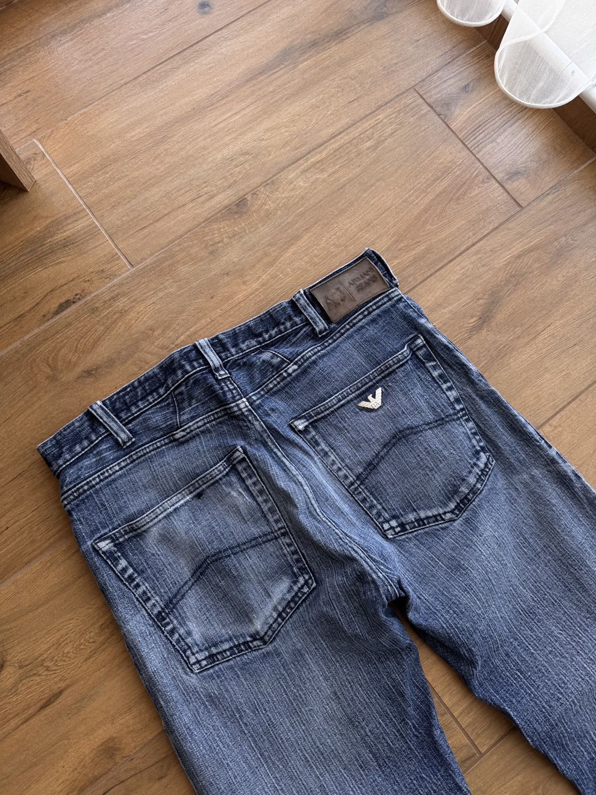 Armani Vintage Armani Japanese Denim Regular Jeans Size US 32 / EU 48 - 11 Thumbnail
