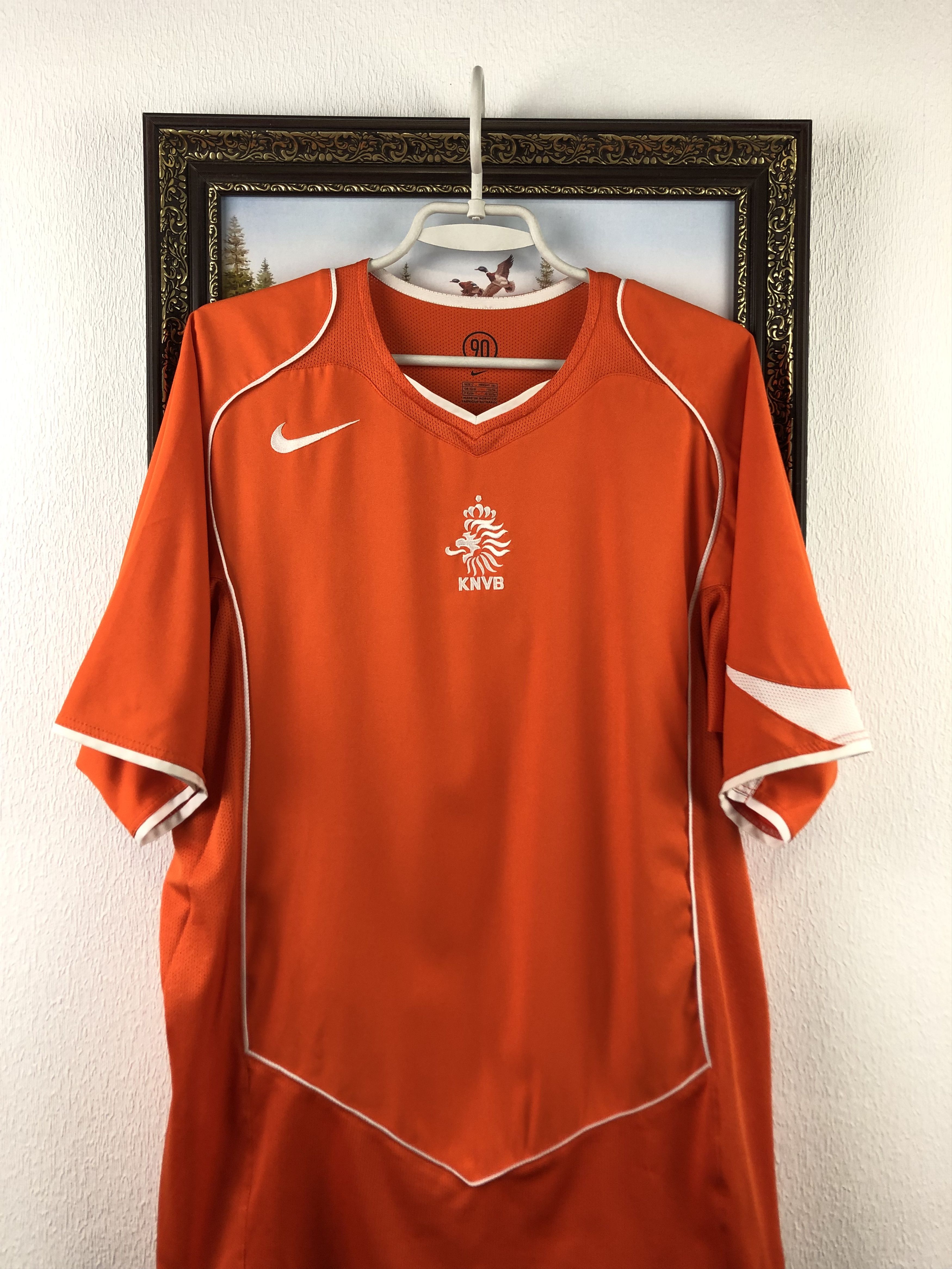 Nike × Vintage Netherlands football shirt 2004 Soccer Nike Jersey Holland Size US L / EU 52-54 / 3 - 2 Thumbnail
