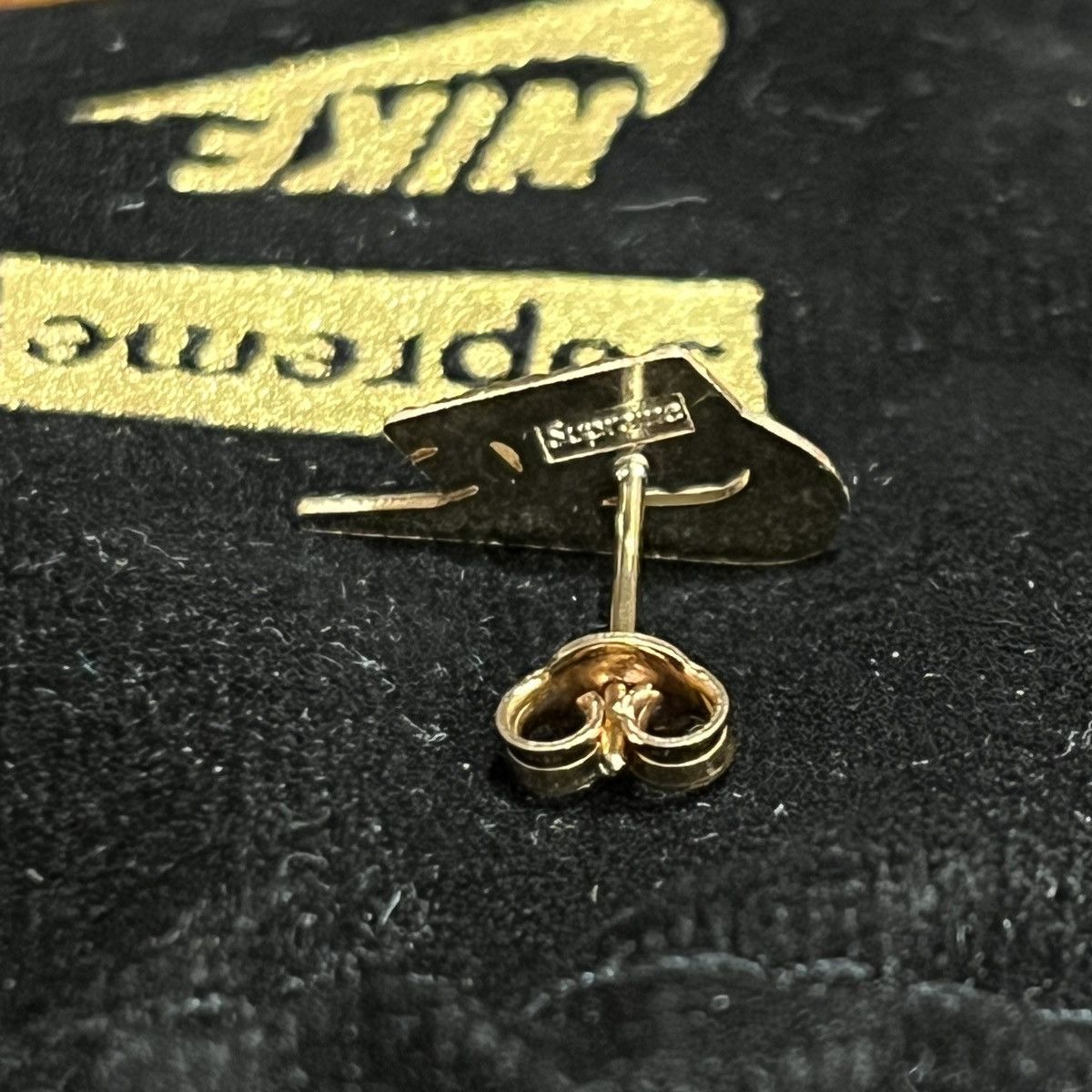 Supreme Nike 14K Gold Earring Gold - アクセサリー
