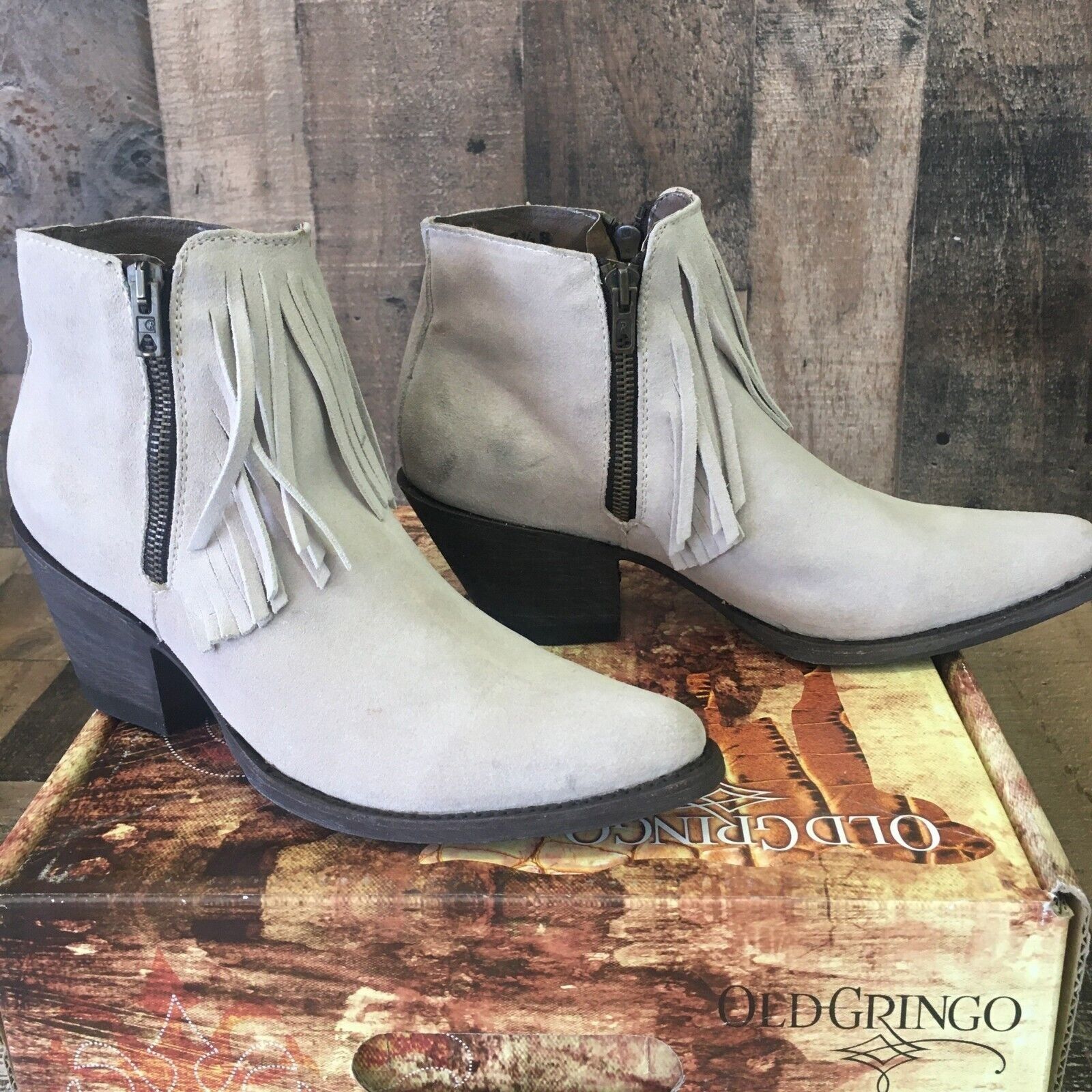 Old Gringo Old Gringo OGBL2269-1 Melly Suede Cowboy Boots Womens 7.5 B Size US 7.5 / IT 37.5 - 5 Thumbnail