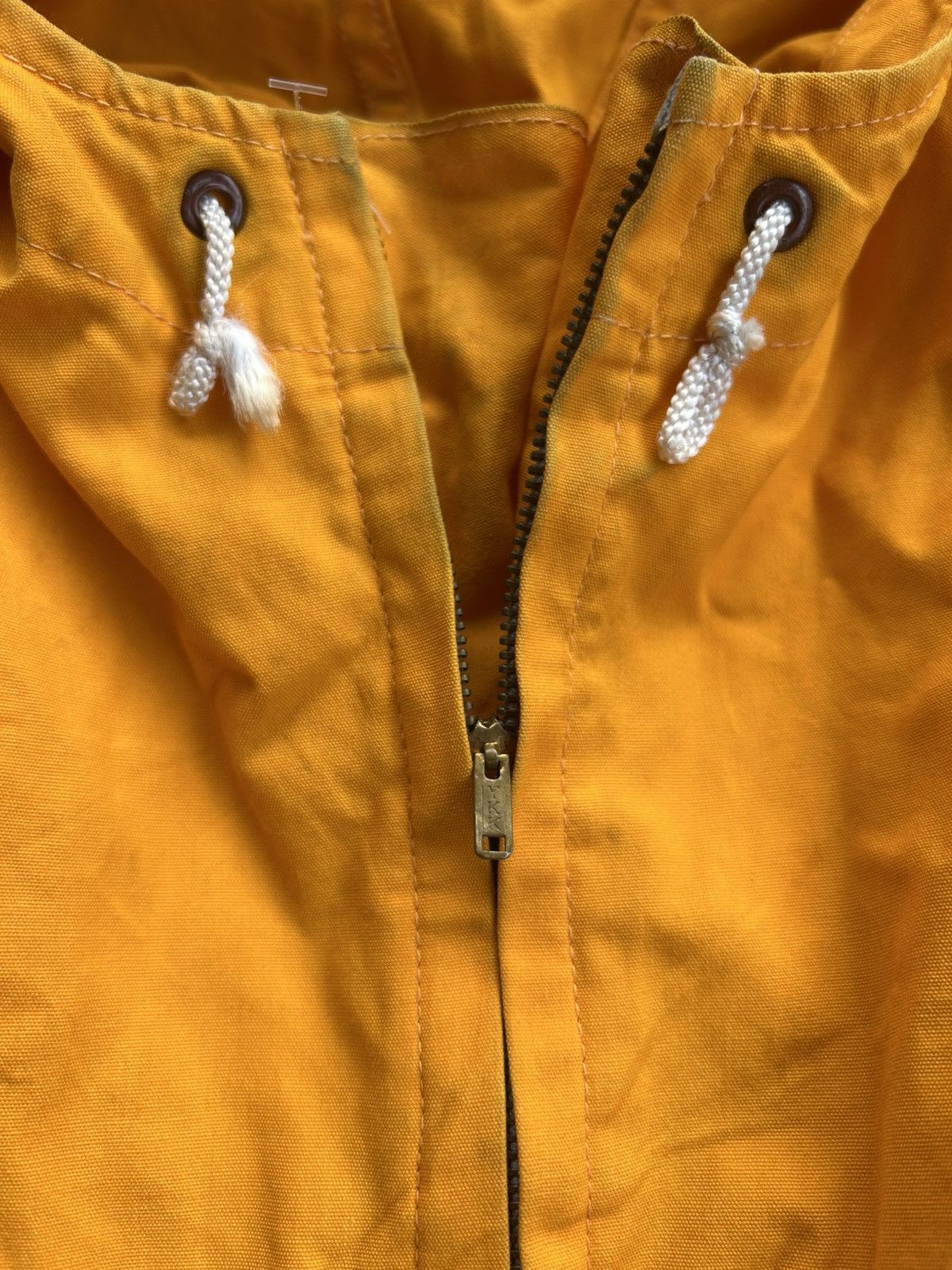 Vintage Vintage Hooded Mustard Smock Jacket Size US M / EU 48-50 / 2 - 6 Thumbnail