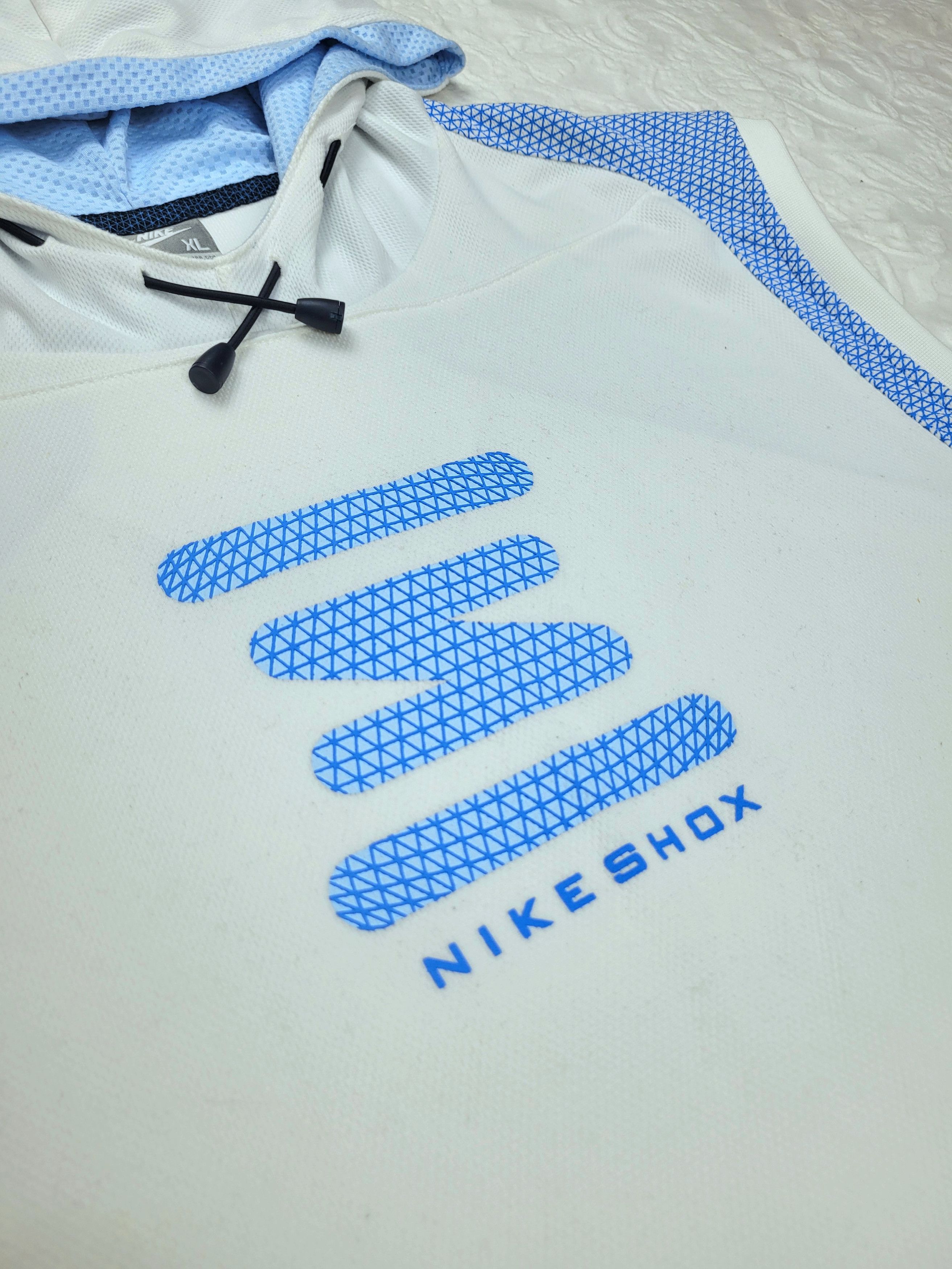 Nike × Vintage Nike Shox vest with hood Size US L / EU 52-54 / 3 - 2 Thumbnail