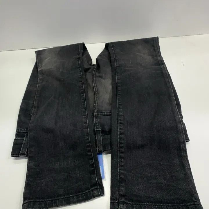 Saint Laurent Paris Yves Saint Laurent Black Denim Pants-2507 Size US 30 / EU 46 - 4 Thumbnail