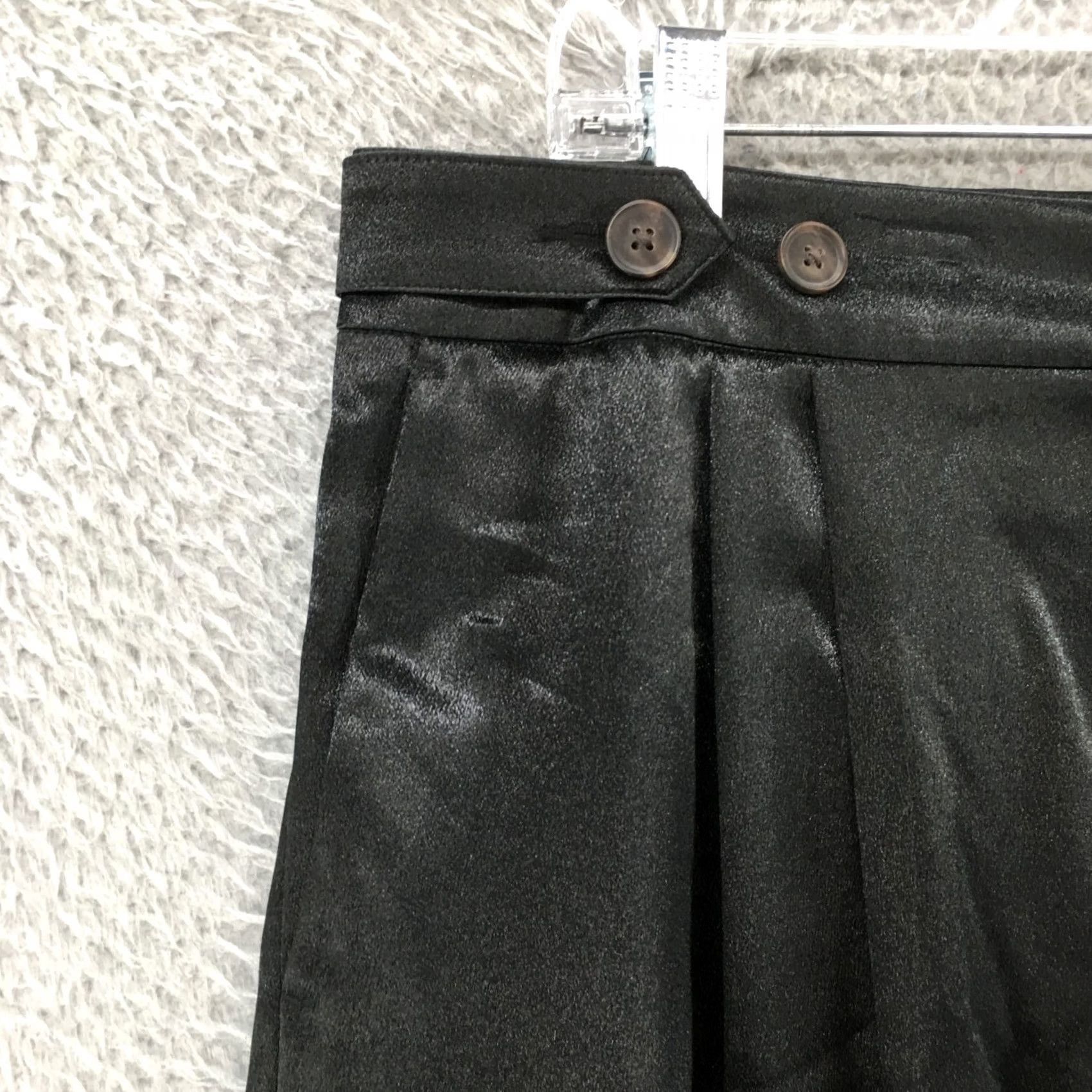 Vintage A New Day Cargo Pants Womens 12 Black High Rise Zip Fly NEW Pants Women 12 Wide Leg? Size 34" / US 12 / IT 48 - 3 Thumbnail