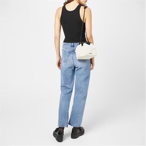 Jacquemus o1g2r1mq1024 Size: OS / Shoulder Bag in White & Black Size ONE SIZE - 5 Thumbnail