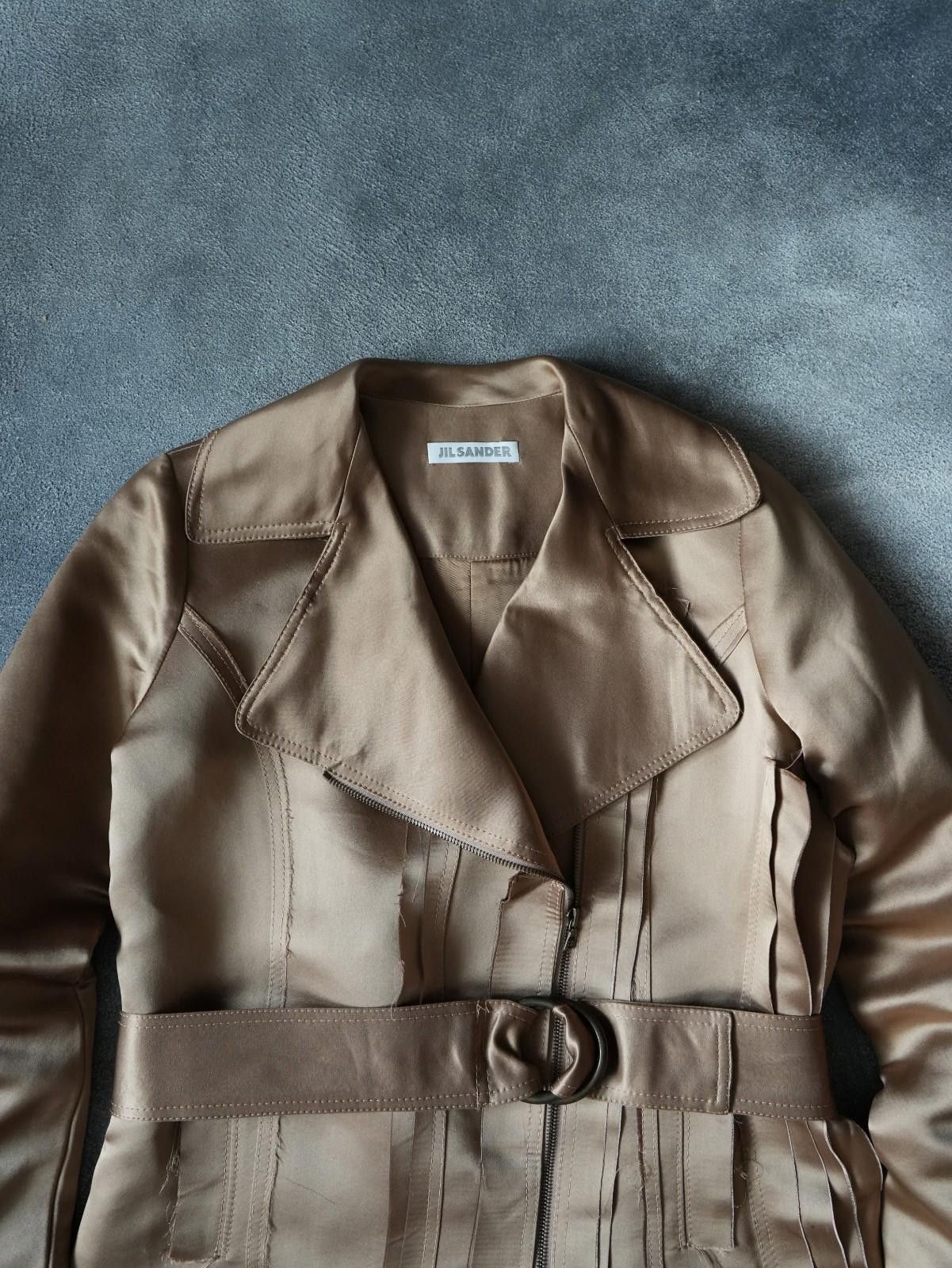 Jil Sander FW2009 Jil Sander By Raf Simons Distressed Asymmetric Coat Size S / US 4 / IT 40 - 5 Thumbnail