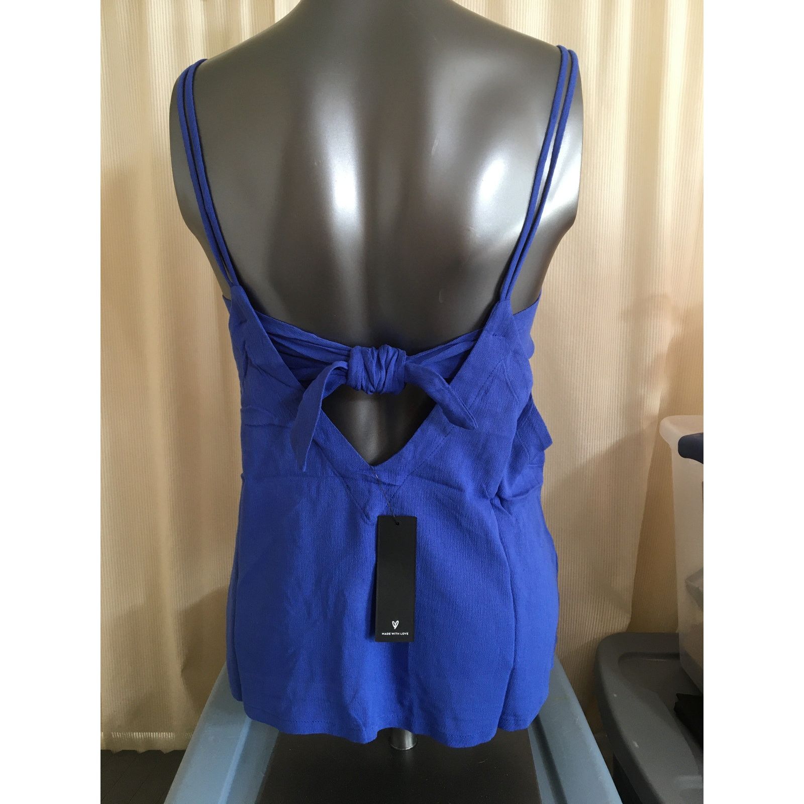 Other Lulus Periwinkle Ocean Blue Sleeveless Double Strap Top Size XS / US 0-2 / IT 36-38 - 5 Thumbnail