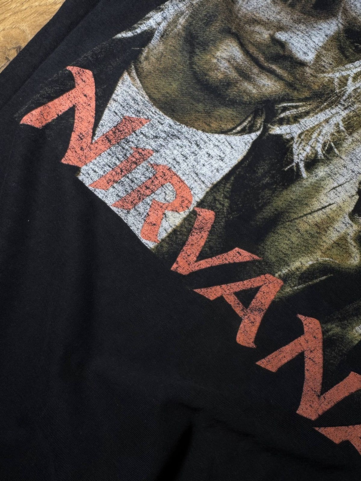 Nirvana Vintage Nirvana Kurt Cobain 90s Band T-shirt Size S Size US S / EU 44-46 / 1 - 5 Thumbnail
