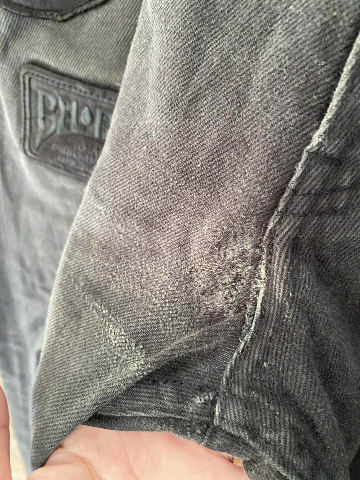 Comme des Garcons Homme Plus 2002 Junya Watanabe "Motorcycle Patch" denim Size US 33 - 12 Thumbnail