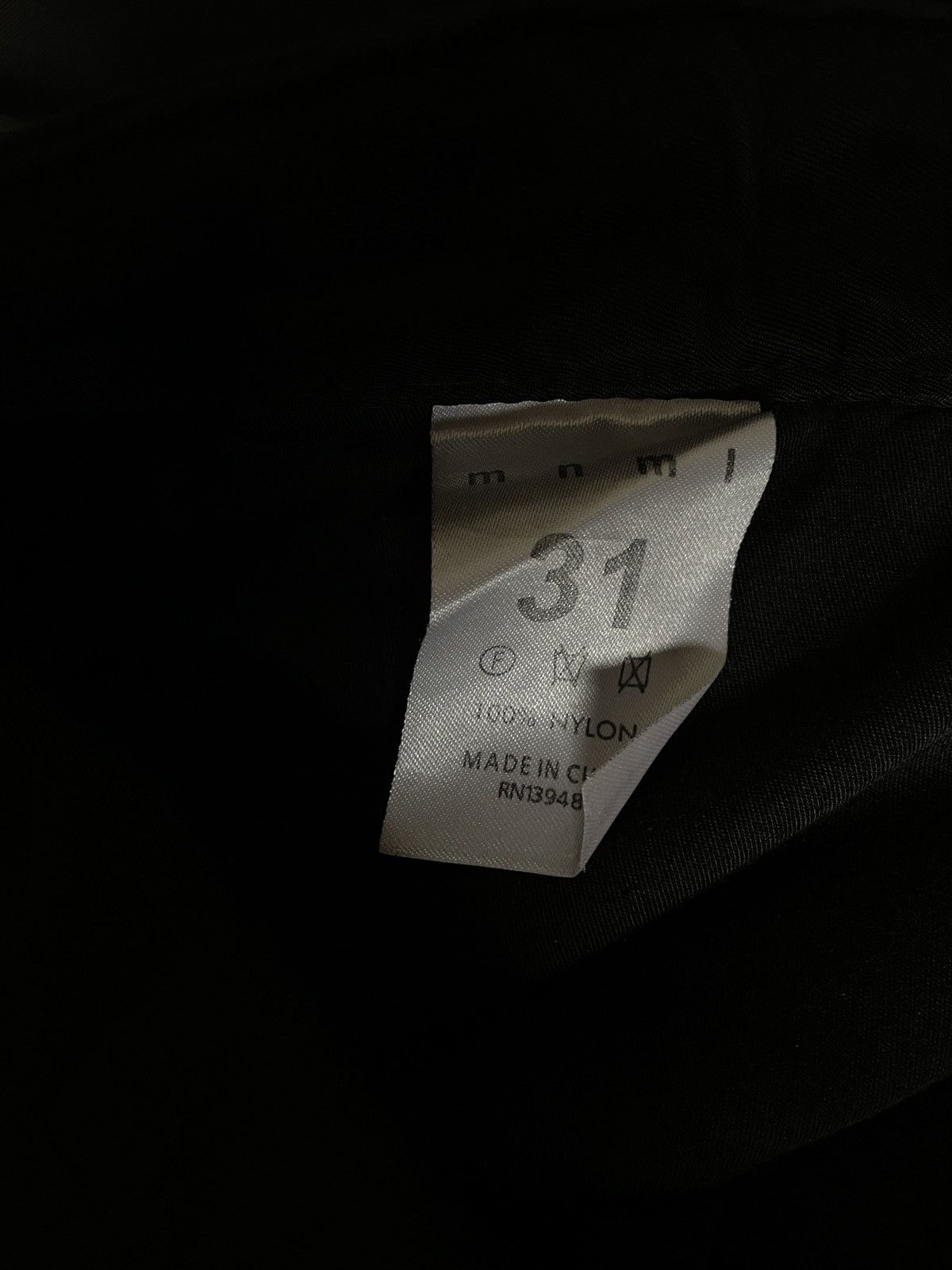 MNML Black MnmlLa Cargo Pants Size US 31 - 2 Thumbnail