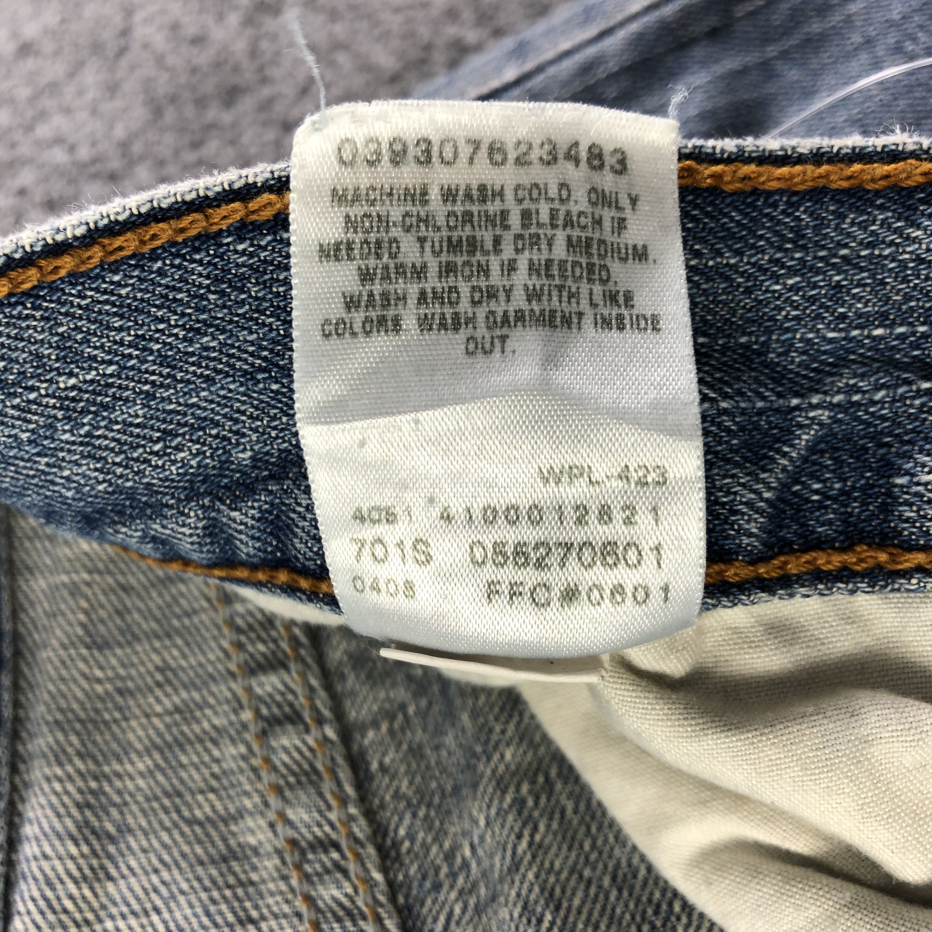 Levi's Vintage Blue Wash Levis 527 Jeans-J3460 Size US 34 / EU 50 - 11 Thumbnail