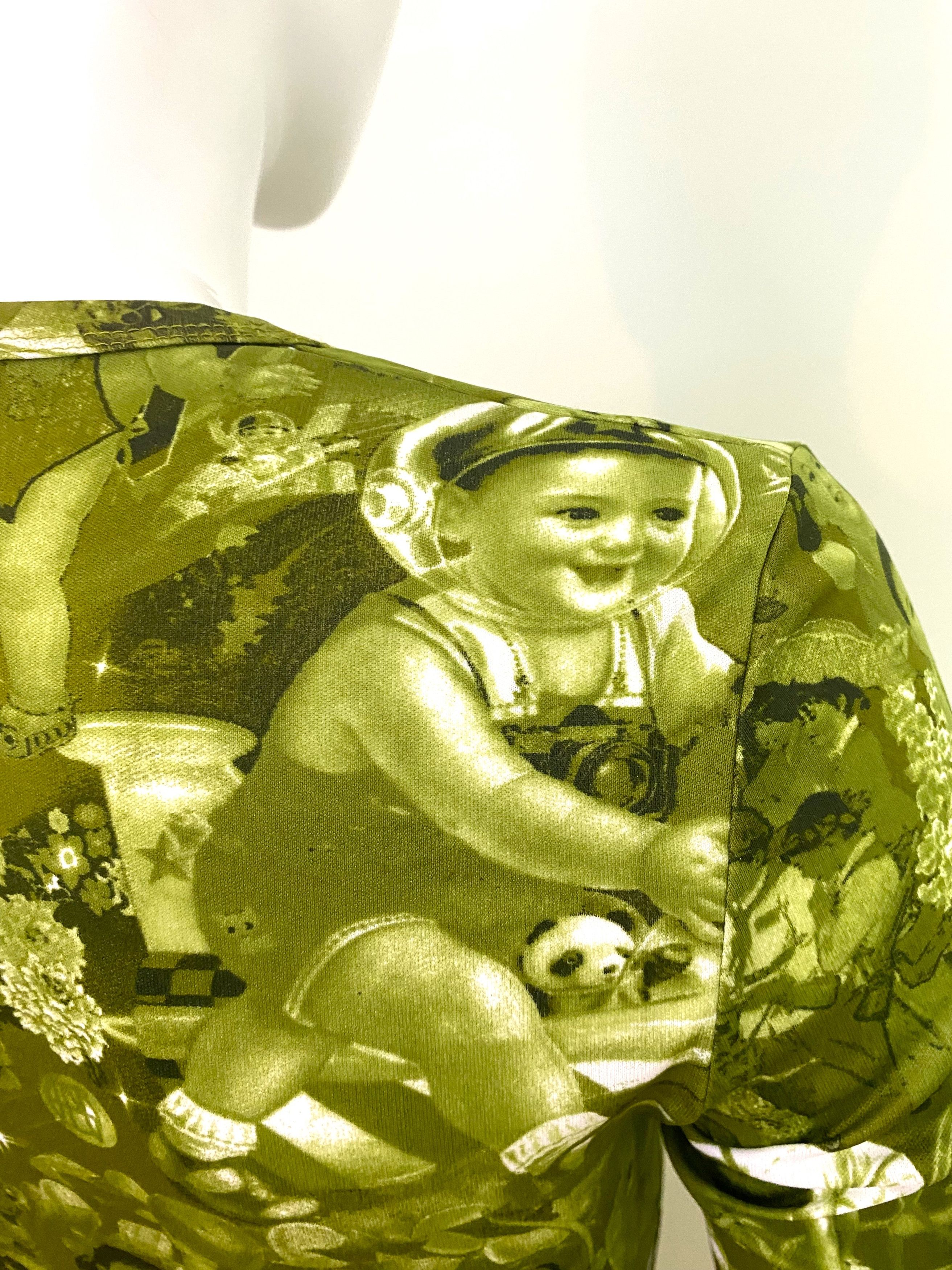 Jean Paul Gaultier Jean Paul Gaultier Chinese Children Baby Propaganda Top Size S / US 4 / IT 40 - 8 Thumbnail