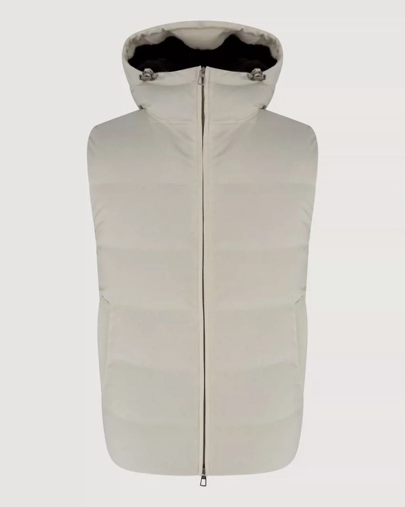 Loro Piana LORO PIANA Tech waterproof fabric hooded vest Size S / US 4 / IT 40 - 2 Thumbnail