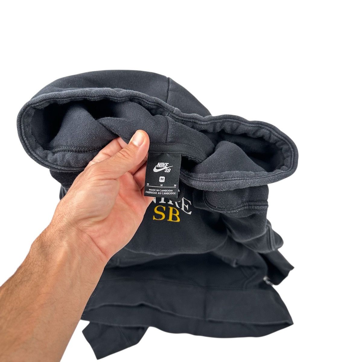 Nike SB Nike SB Arch Logo Black Skate Hoodie Size Medium Pullover Size US M / EU 48-50 / 2 - 3 Thumbnail