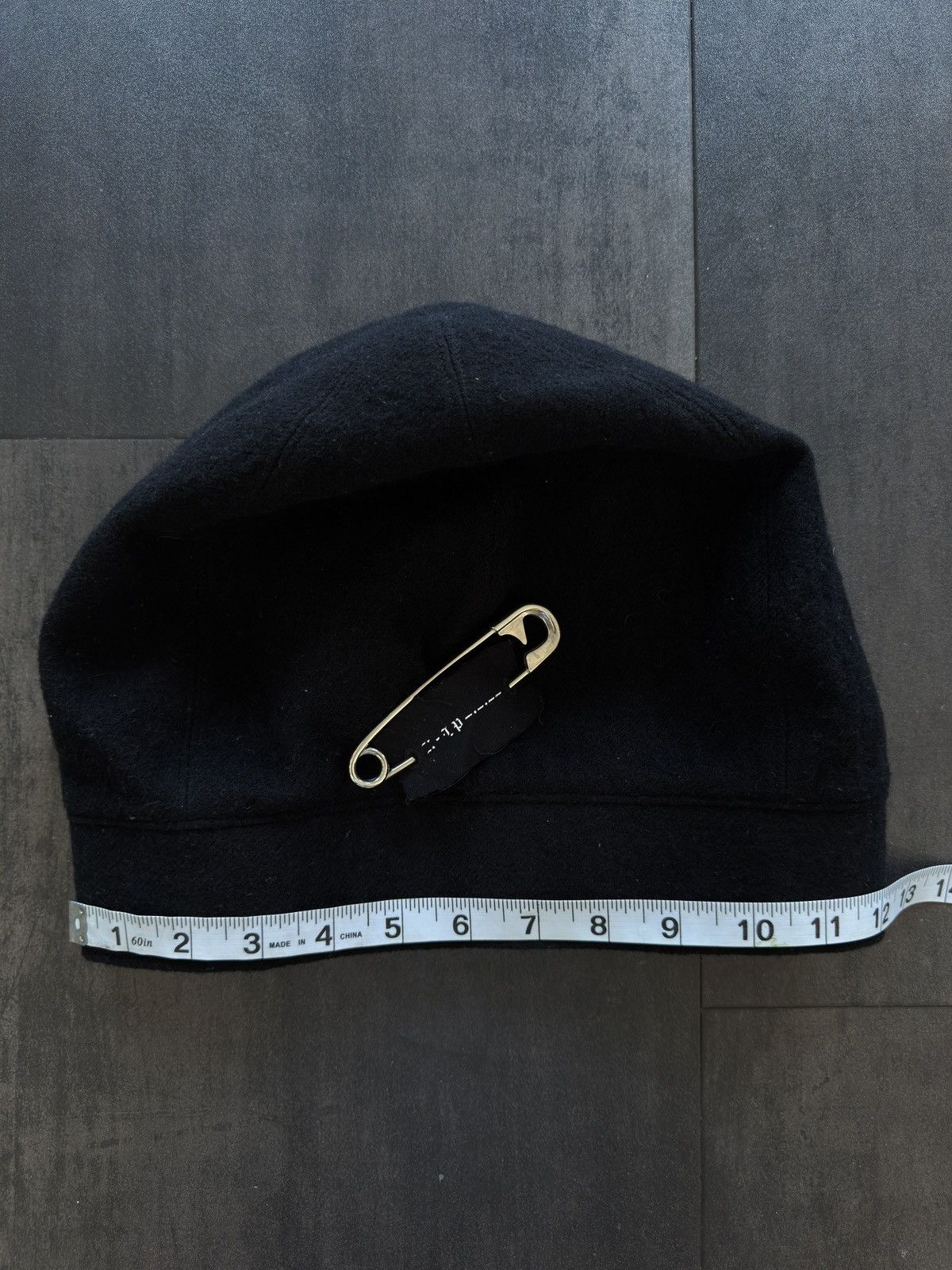Takahiromiyashita The Soloist. AW21 TAKAHIROMIYASHITA The Soloist Beanie w/ Pin Size ONE SIZE - 3 Thumbnail