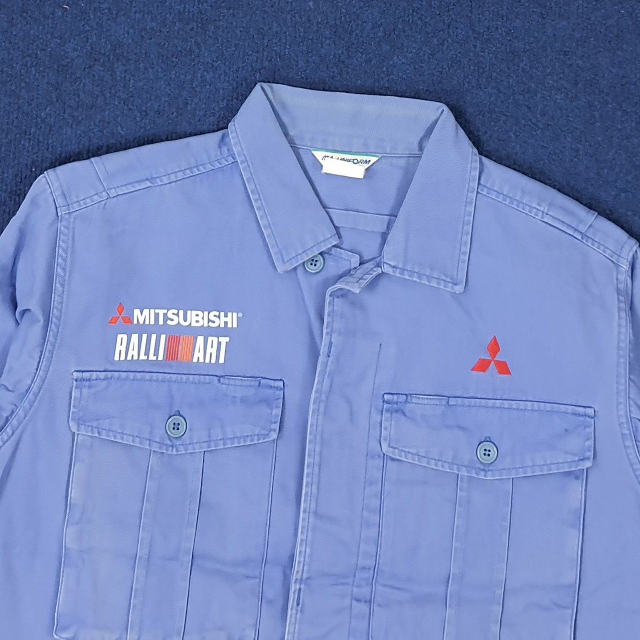 Japanese Brand × Vintage Vintage Mitsubishi Ralli Art Motorsports Racing Jacket Size US M / EU 48-50 / 2 - 4 Thumbnail