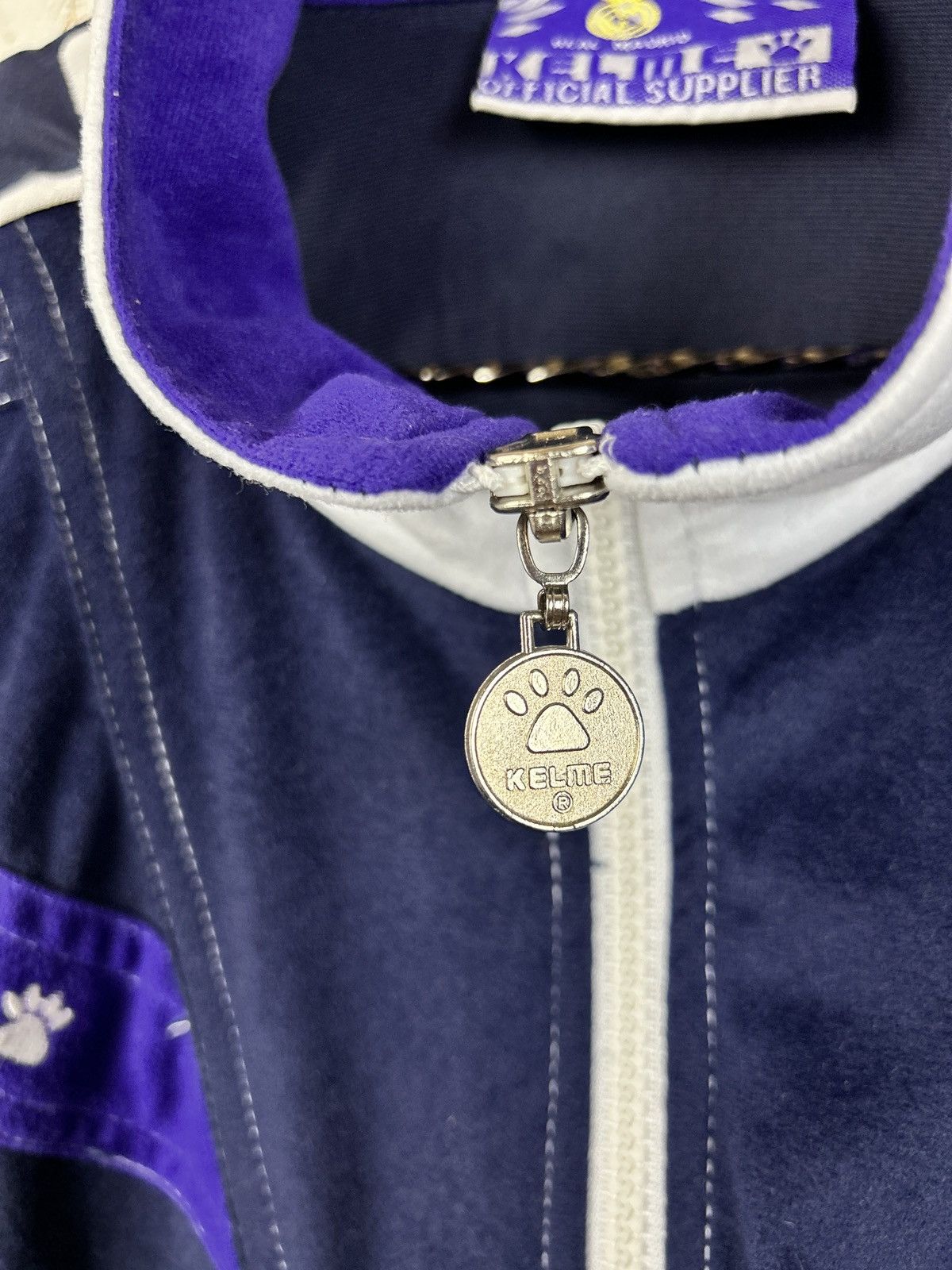 Vintage Vintage 1997/98 Real Madrid Kelme Track Top Jacket Size US XS / EU 42 / 0 - 3 Thumbnail