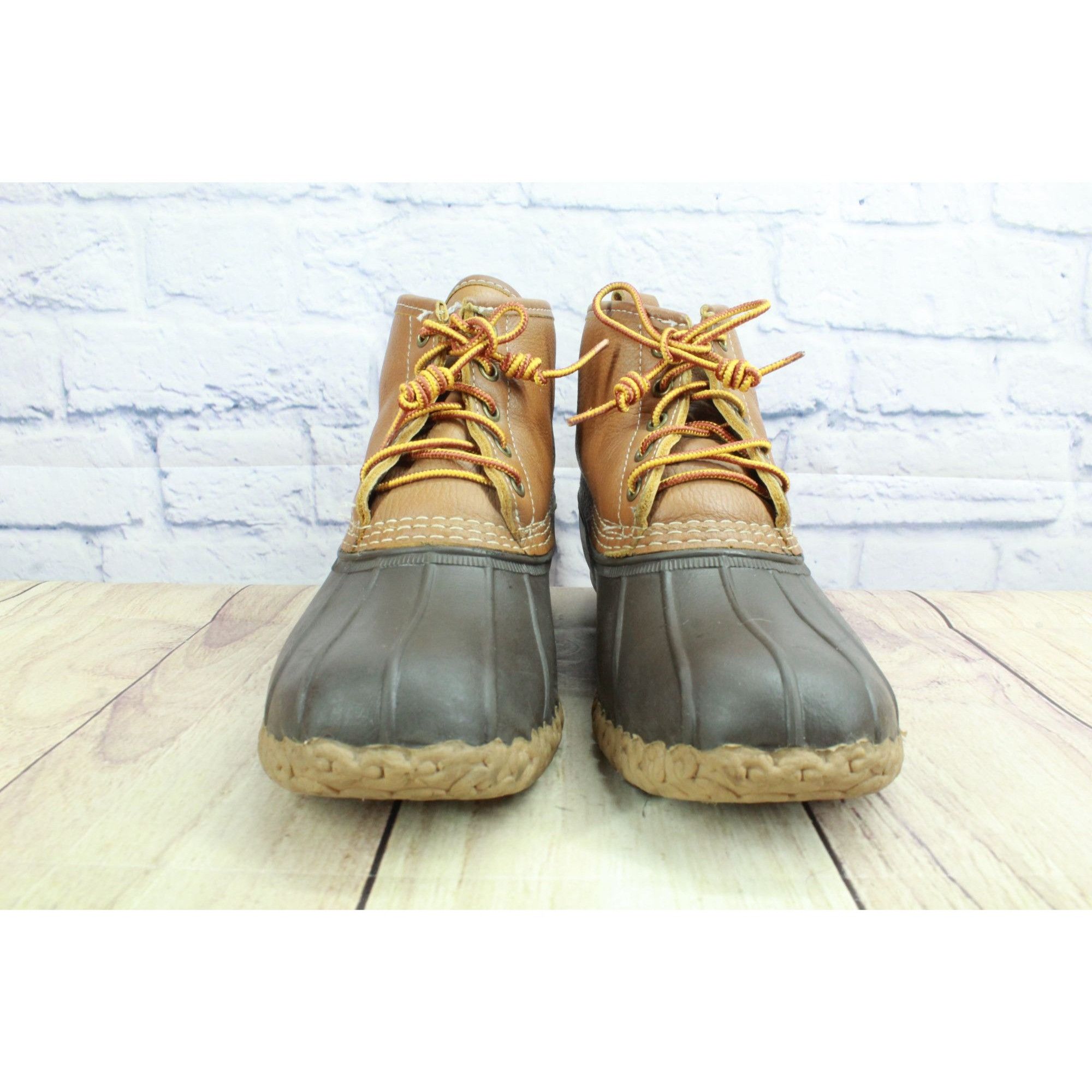 L.L. Bean LL Bean Women's 6" Sherpa Lined Insulated Bean Boots Leather Size US 10 / IT 40 - 4 Thumbnail