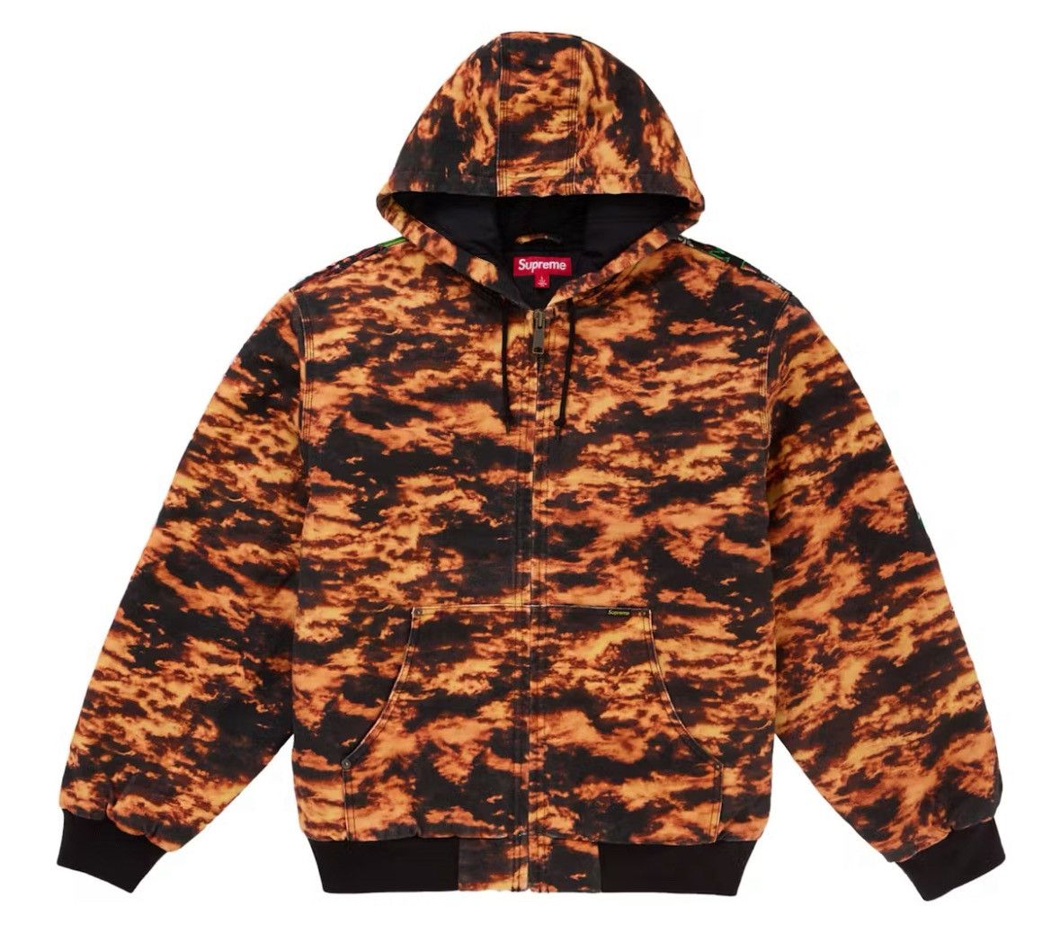 Supreme Supreme aoi embroidered hooded work jacket small Size US S / EU 44-46 / 1 - 2 Thumbnail