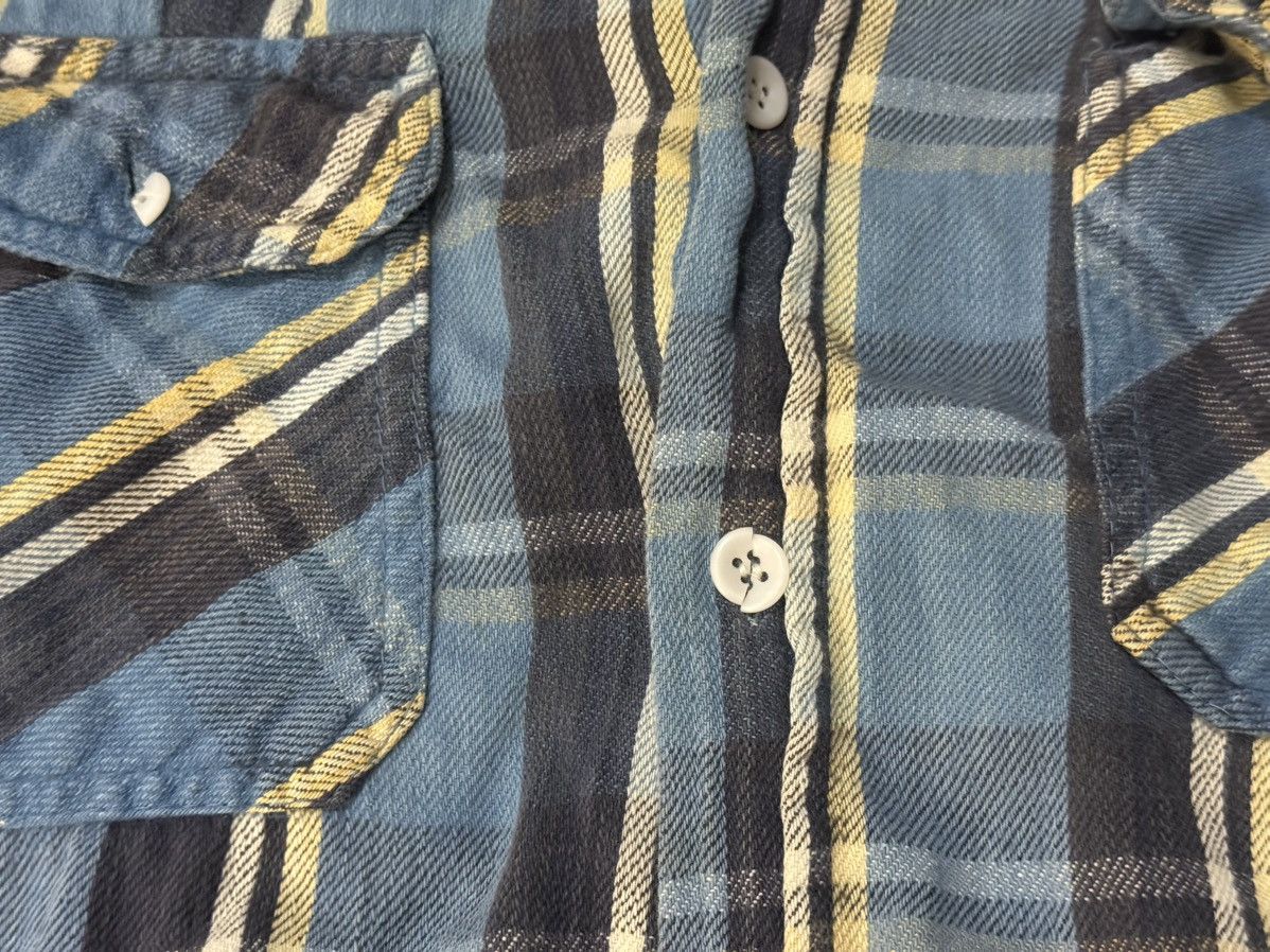 Vintage Vintage 60s 70s Montgomery Ward Flannel Shirt Big Size Size US XL / EU 56 / 4 - 5 Thumbnail