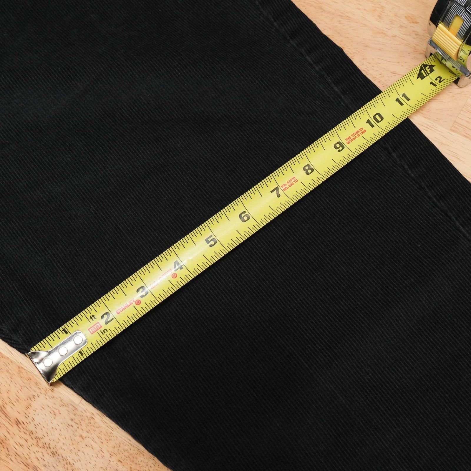 Lee VTG Black Made in USA Lee Corduroy Pants 36x32 (Fits 33x31) Size US 33 - 7 Thumbnail