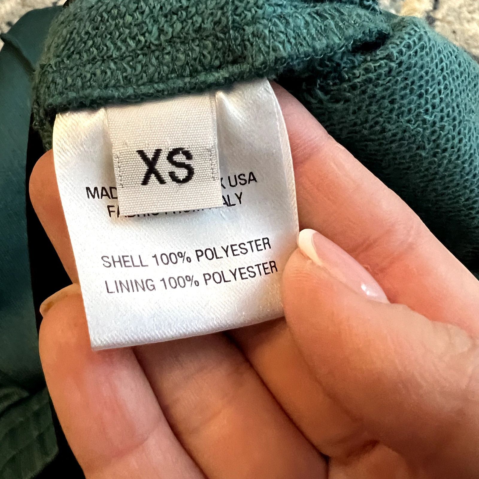 Area AREA Emerald Green Pants Stripe Zip Pocket size XS C4 Size 24" / US 00 / IT 34 - 8 Thumbnail