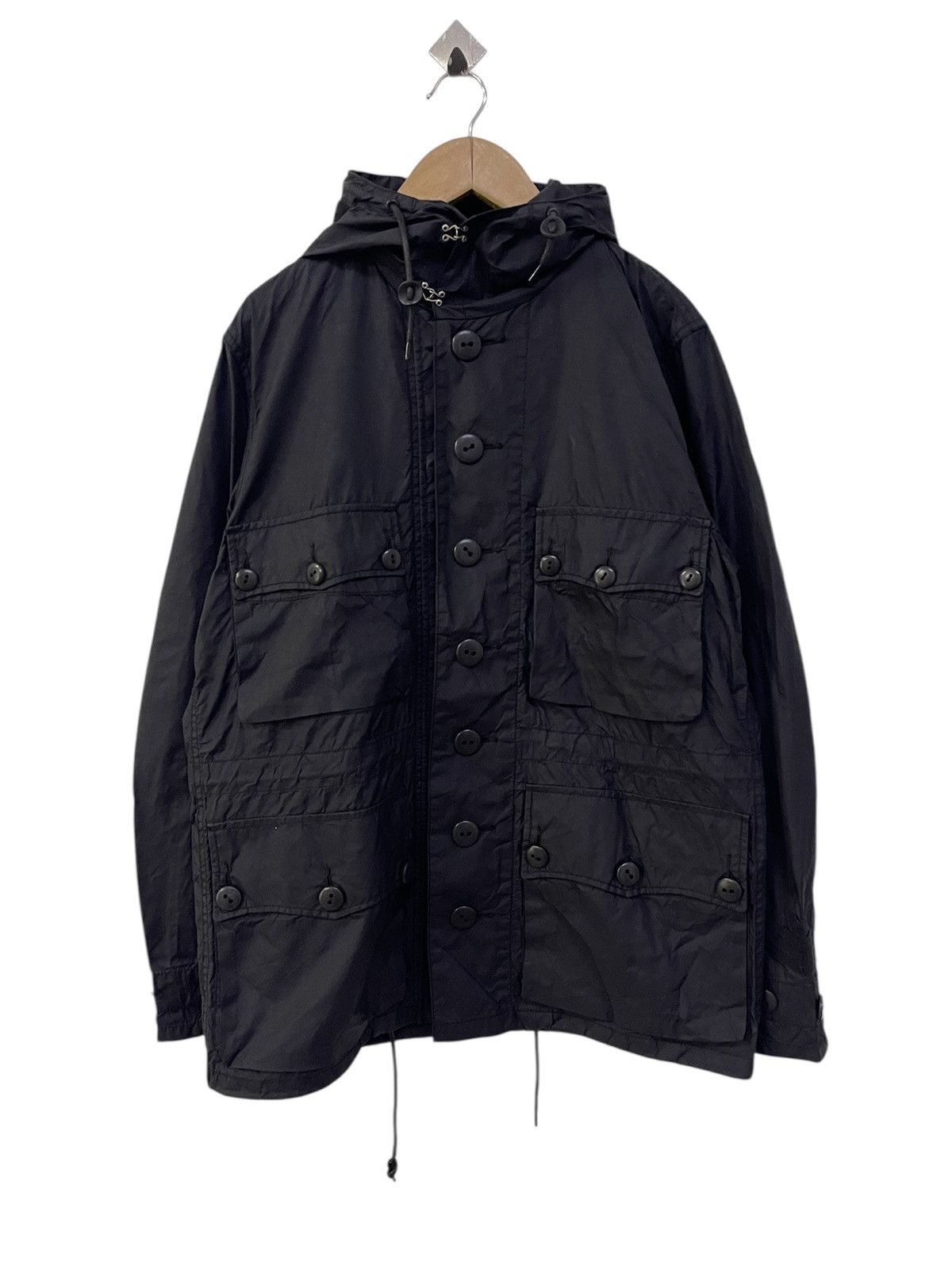 Nigel Cabourn Nigel Cabourn Mainline Swedish Military Parka Size US M / EU 48-50 / 2 - 1 Thumbnail