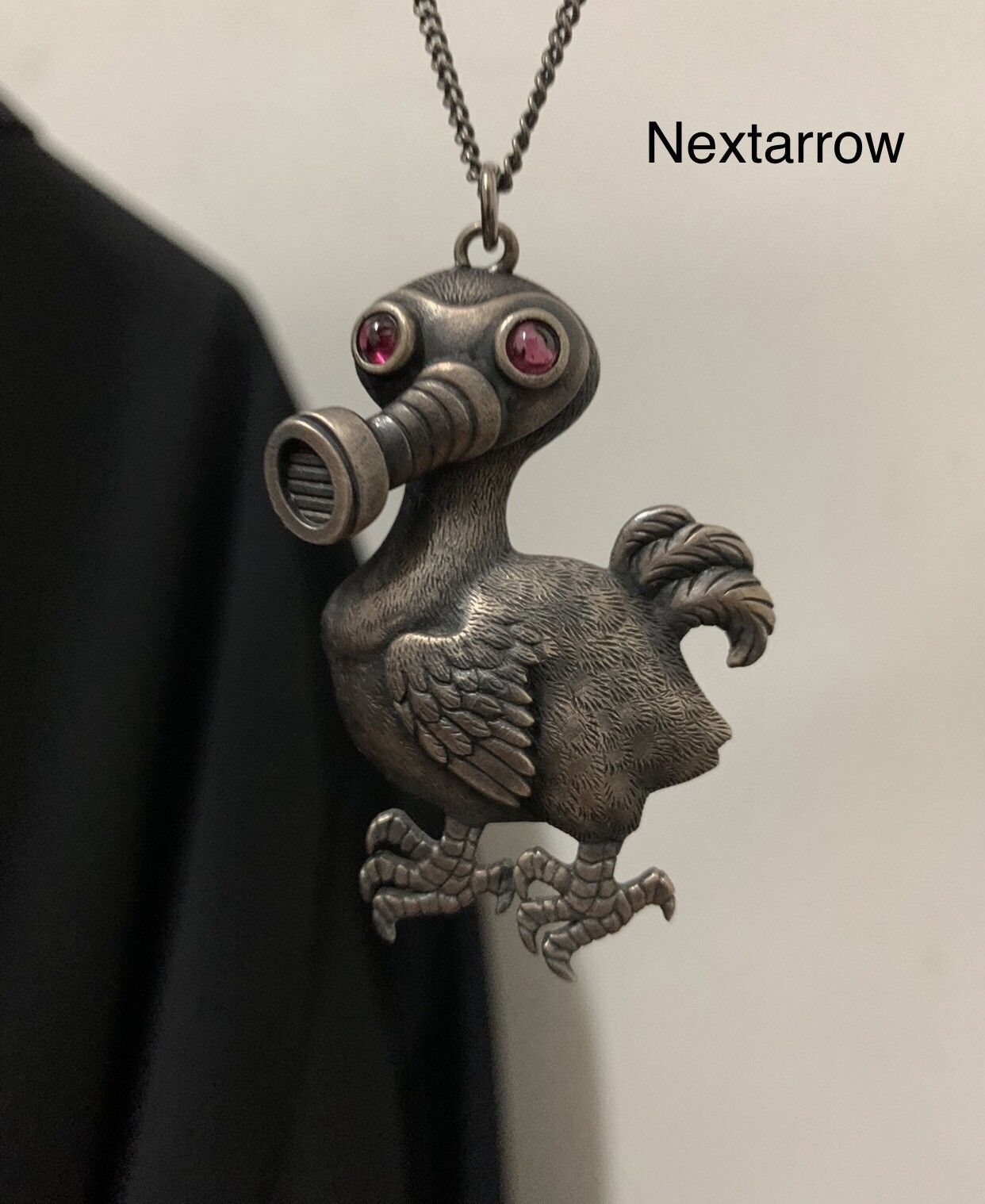 Marni MARNI's Dodo necklace pendant wearing a gas mask necklace Size ONE SIZE - 1 Thumbnail