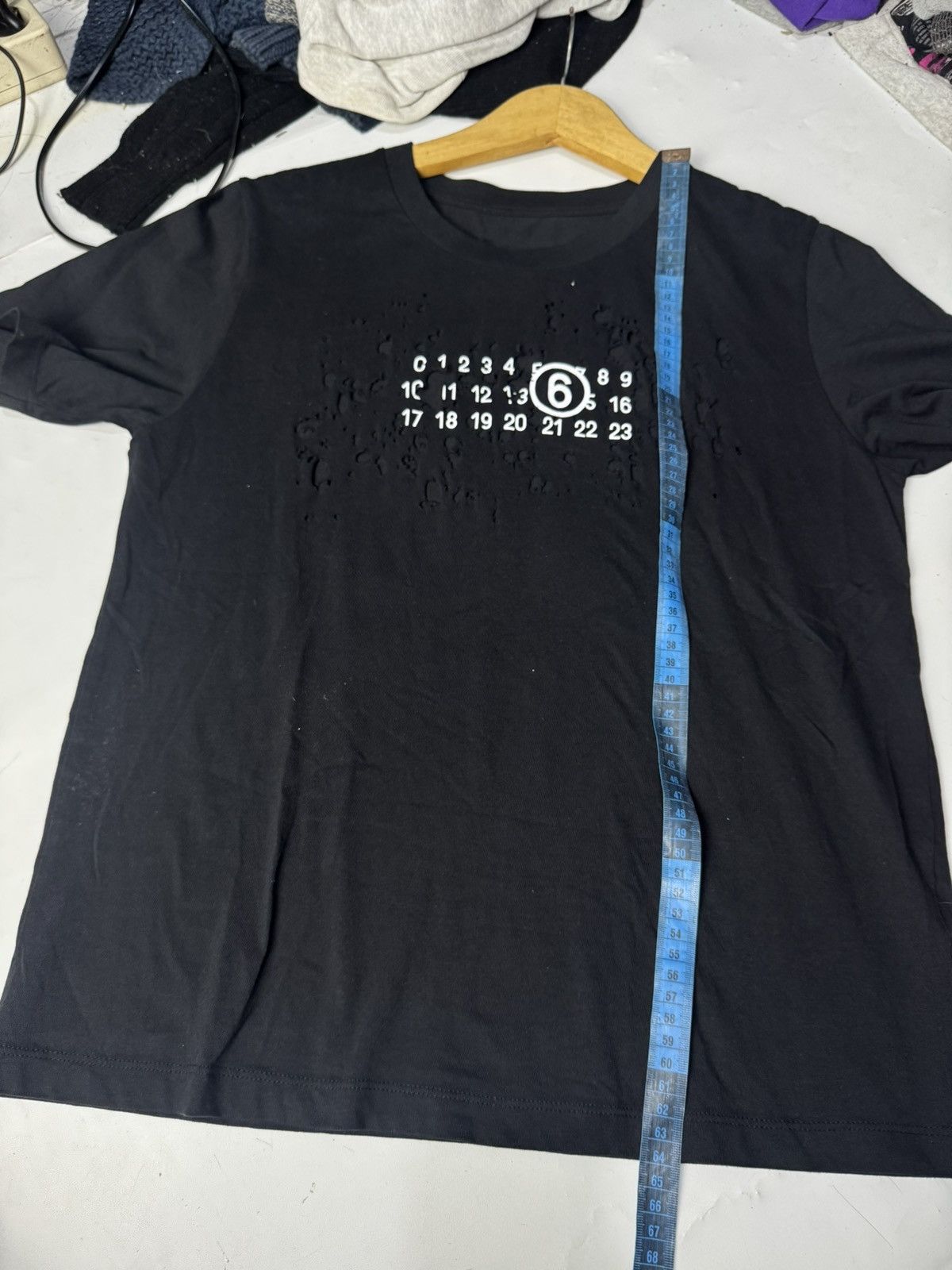 Maison Margiela DESTROYED MAISON MARGIELA TEES Size US S / EU 44-46 / 1 - 10 Thumbnail