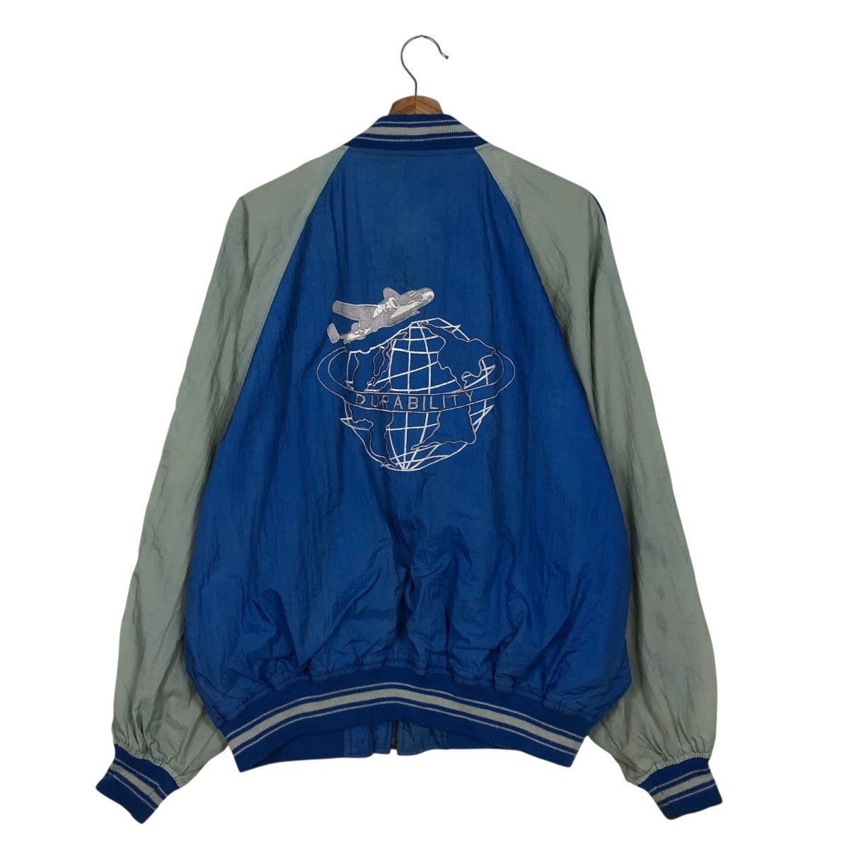 Japanese Brand 📌Vintage Bomber Jacket Raton Laveur Flight Design Aviator Size US M / EU 48-50 / 2 - 9 Thumbnail