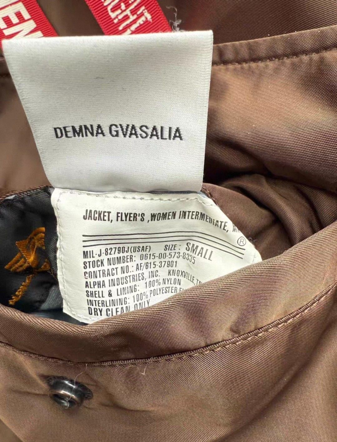 Vetements Vetements x alpha industries archive bomber Size US S / EU 44-46 / 1 - 12 Thumbnail