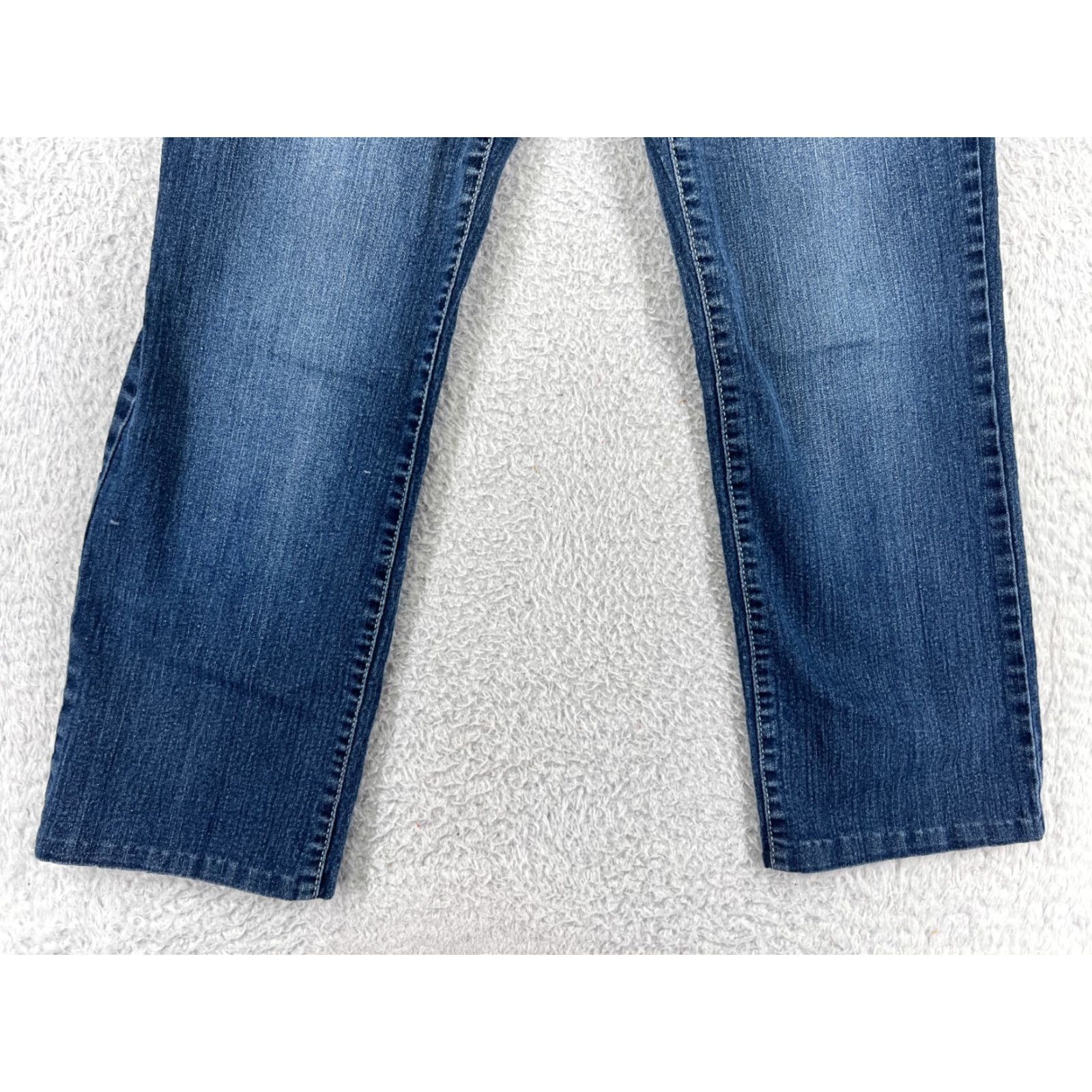 Vintage Style&Co Jeans Womens 8P Black Denim Bootcut Low Rise 26x27 Cotton Blend 27 Inseam 5-Pocket Womens Jeans Men? Size 30" / US 8 / IT 44 - 5 Thumbnail