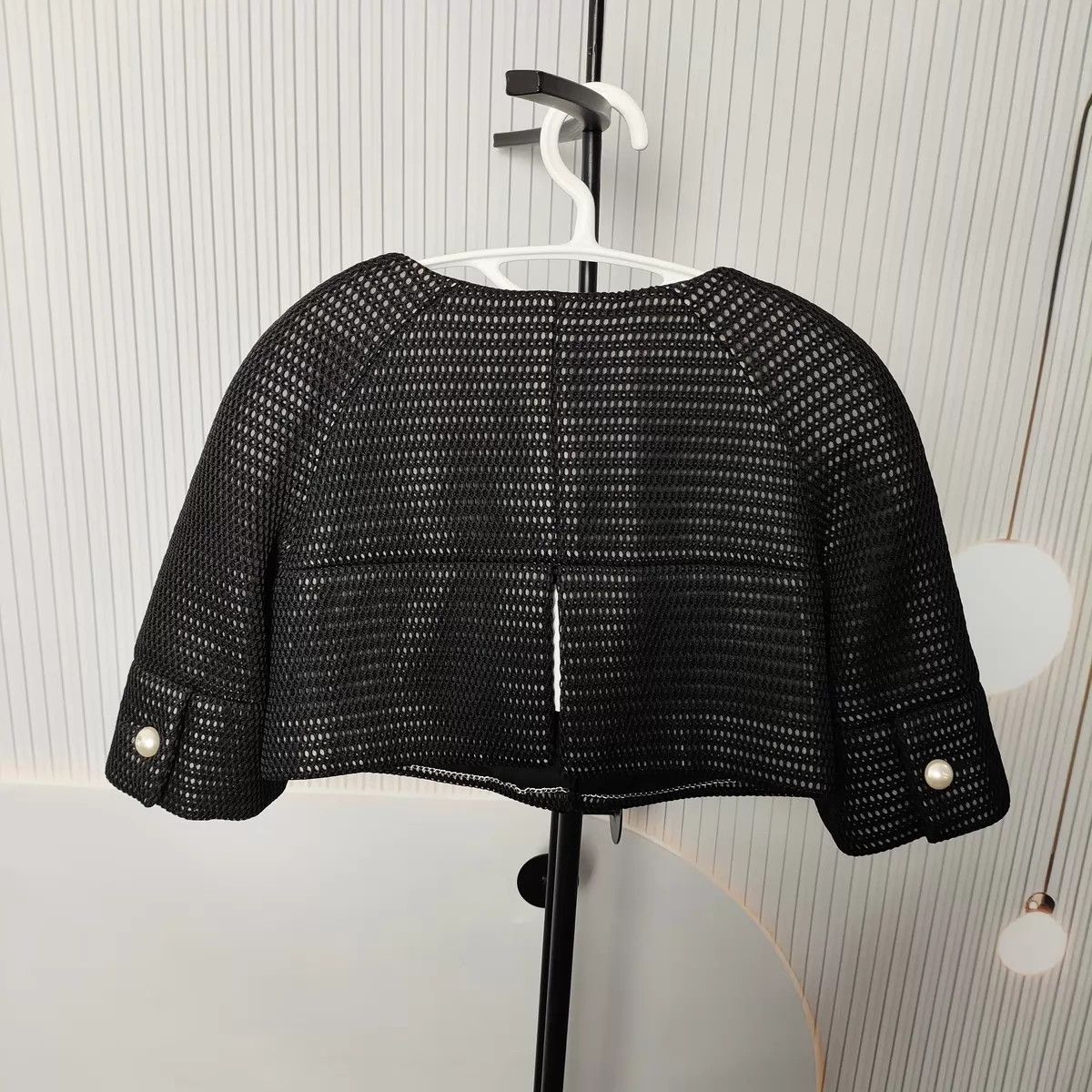 Chanel Chanel tulle jacket black 34 Size XS / US 0-2 / IT 36-38 - 2 Thumbnail