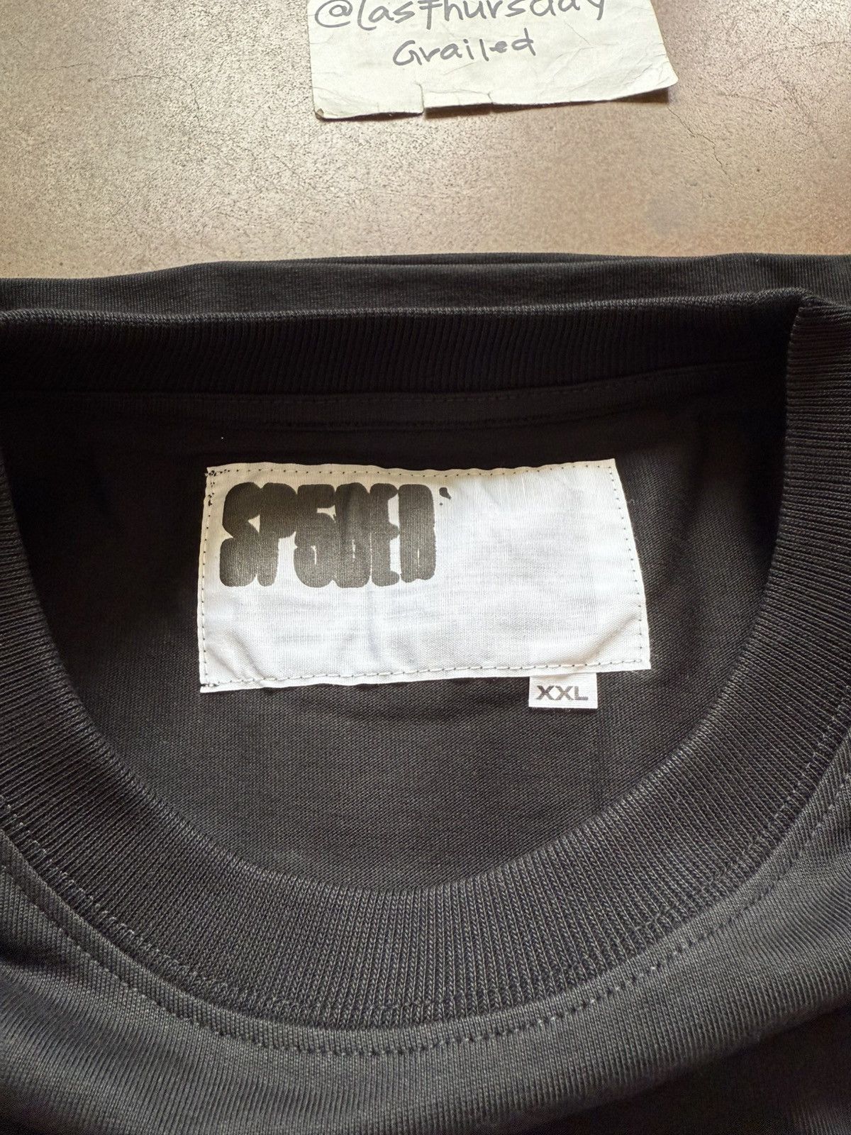 Sp5der Sp5der Atlanta Paris Tee Black XXL Size US XXL / EU 58 / 5 - 7 Thumbnail