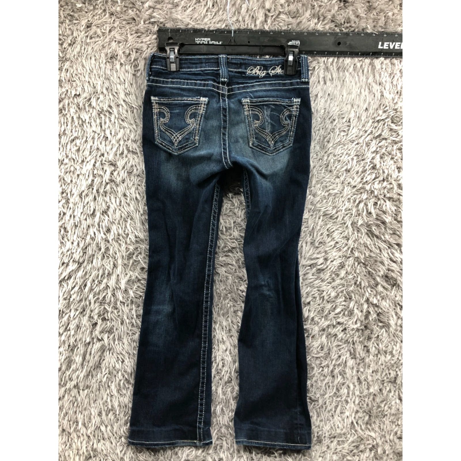 Vintage BIG STAR Jeans Bootcut Women Medium Blue 26 Size 27 Waist Curvy Fit Hazel? Size 26" / US 2 / IT 38 - 5 Thumbnail