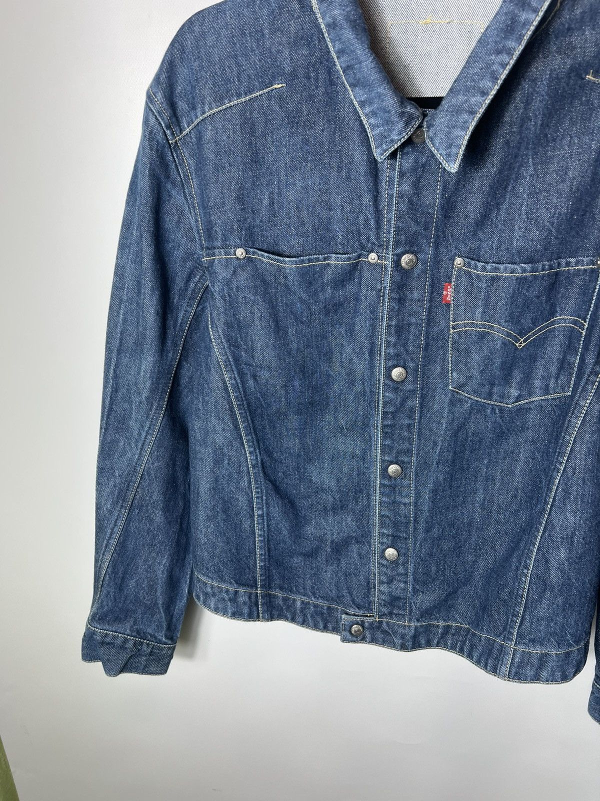 Levi's Vintage Clothing Levis Engineered Jeans Vintage Snap Button Denim Jacket Size US M / EU 48-50 / 2 - 5 Thumbnail