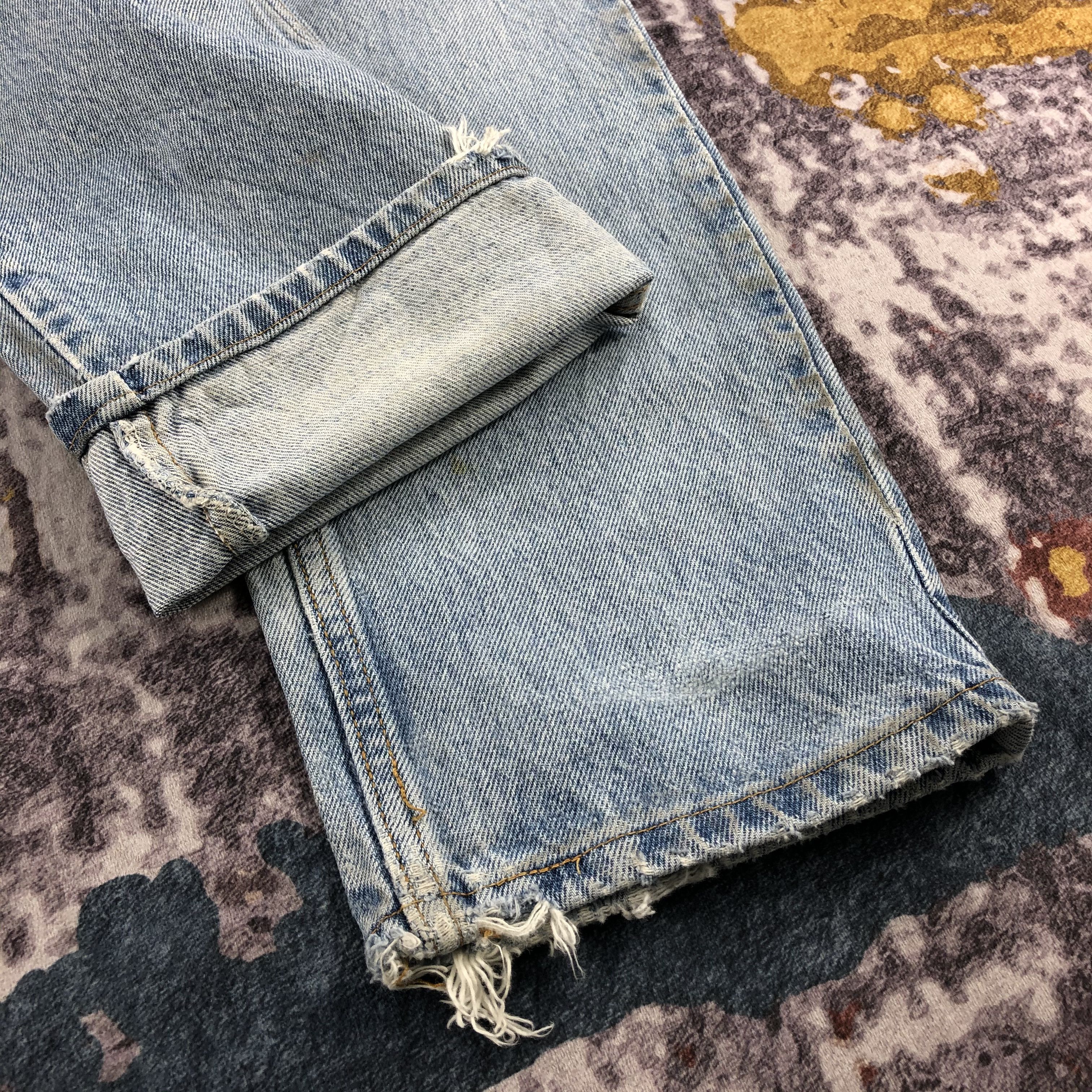 Levi's × Vintage 90s Vintage Light Wash Levis 505 Jeans-JM2662 Size US 34 / EU 50 - 10 Thumbnail