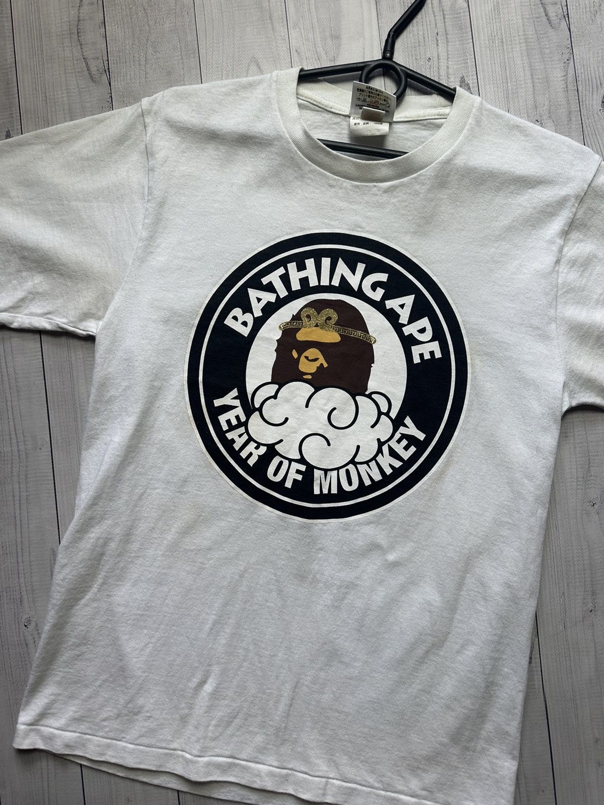 Bape bape tee monkey size S logo rare Size US S / EU 44-46 / 1 - 2 Thumbnail