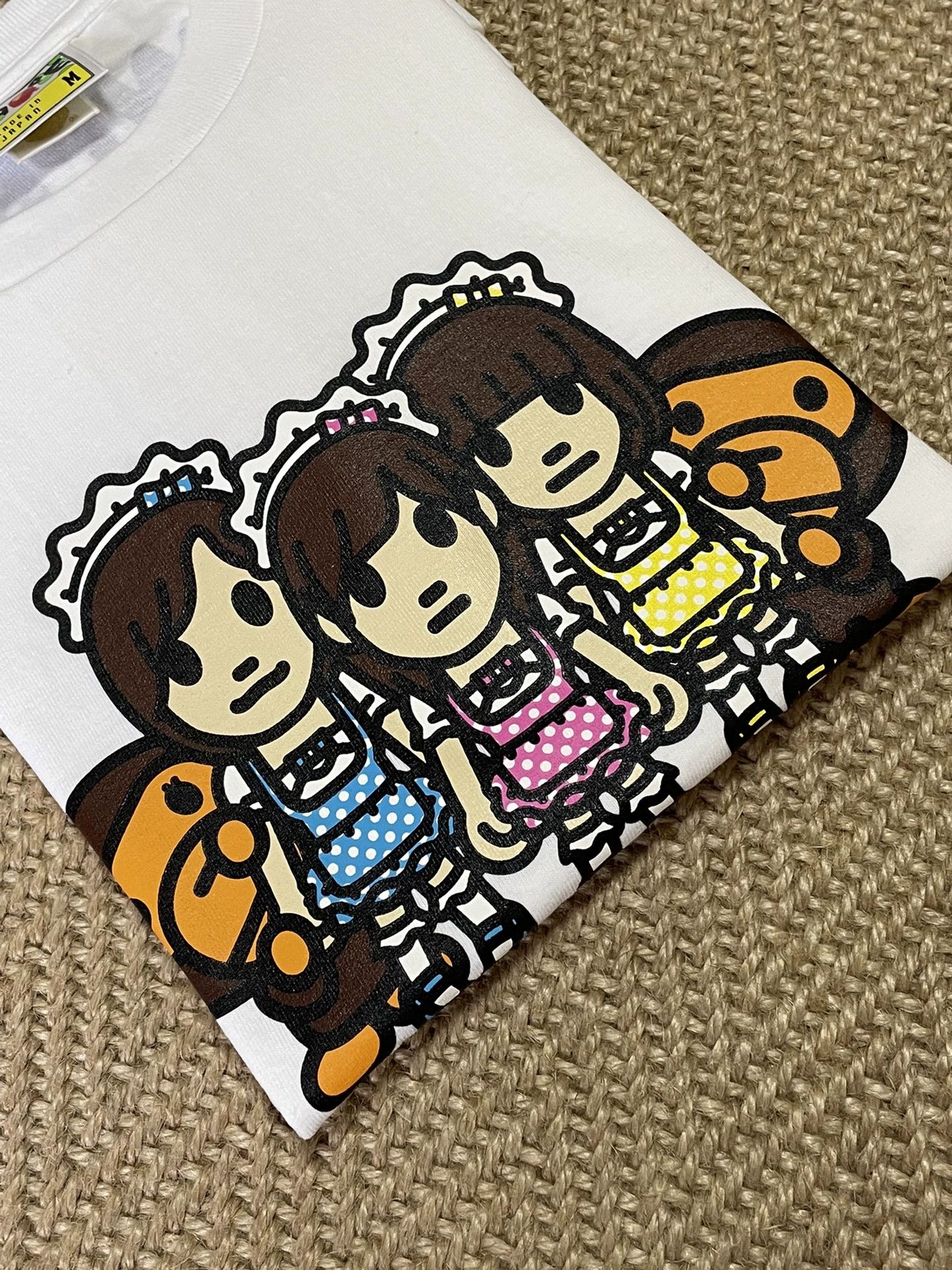 Bape BAPE X AKB48 Jurina Mayuyu Paruru SS T-shirt M New Rare Size M / US 6-8 / IT 42-44 - 6 Thumbnail
