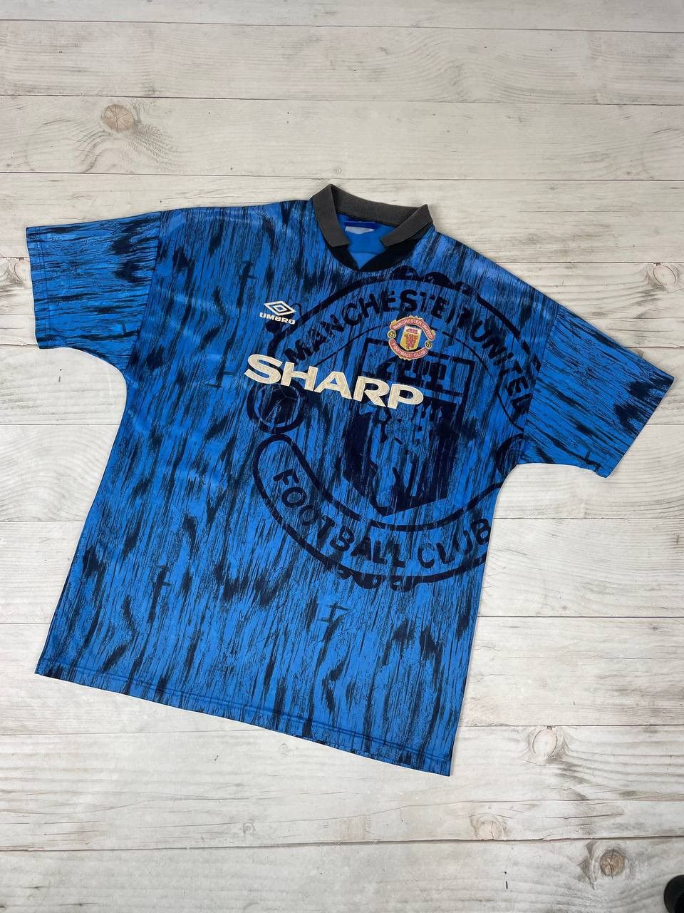 1992-93 Maillot Retro Vintage Manchester United Away