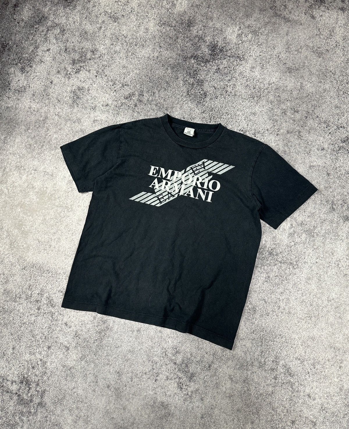 Armani Y2K Vintage Armani Big Logo Streetwear Rare Casual Opium VTg Size US L / EU 52-54 / 3 - 1 Thumbnail