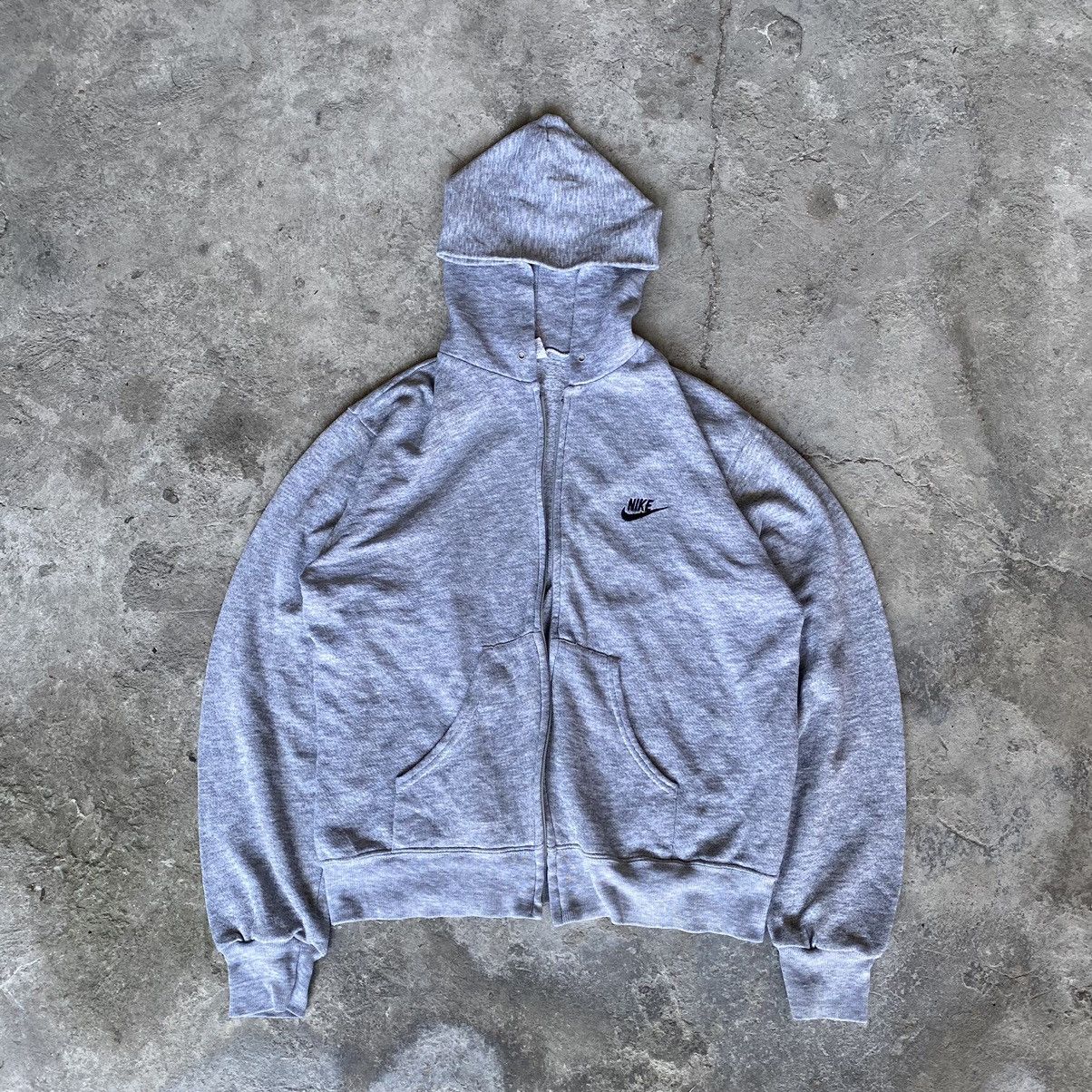 Vintage 1990s nike small swoosh zipper Hoodie made in USA 🙌🏼 Size US M / EU 48-50 / 2 - 1 Thumbnail