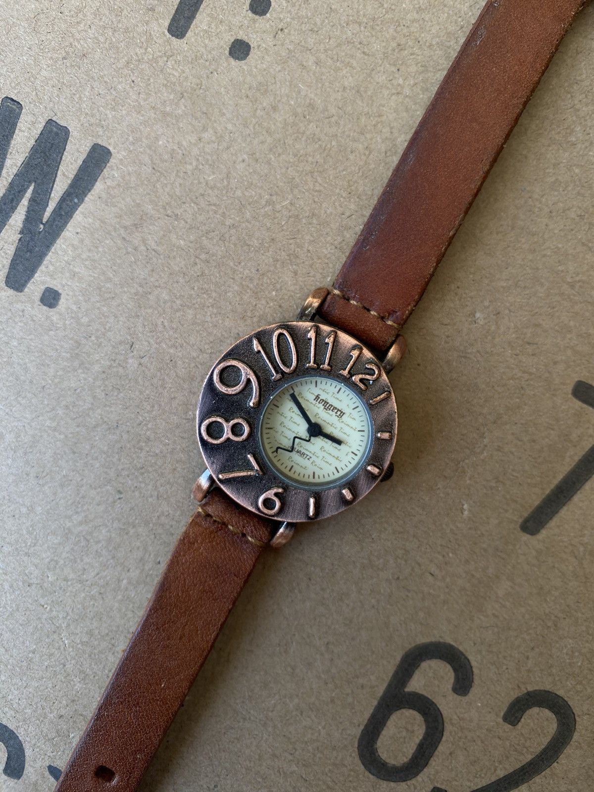 Japanese Brand × Jewelry × Vintage Vintage Bronze Numeral Watch - Japanese Brand Size ONE SIZE - 6 Thumbnail