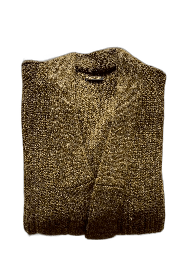 Kapital kapital cardigan sweater in brown wool Size US M / EU 48-50 / 2 - 1 Thumbnail