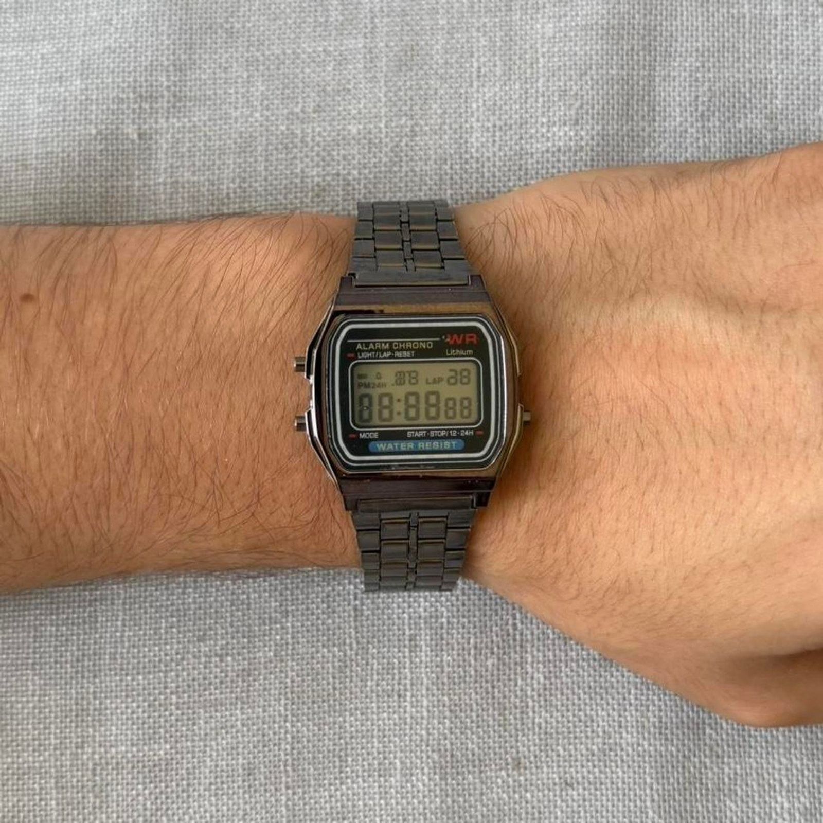 Other Dark silver digital sport watch MENS1 Size ONE SIZE - 2 Thumbnail